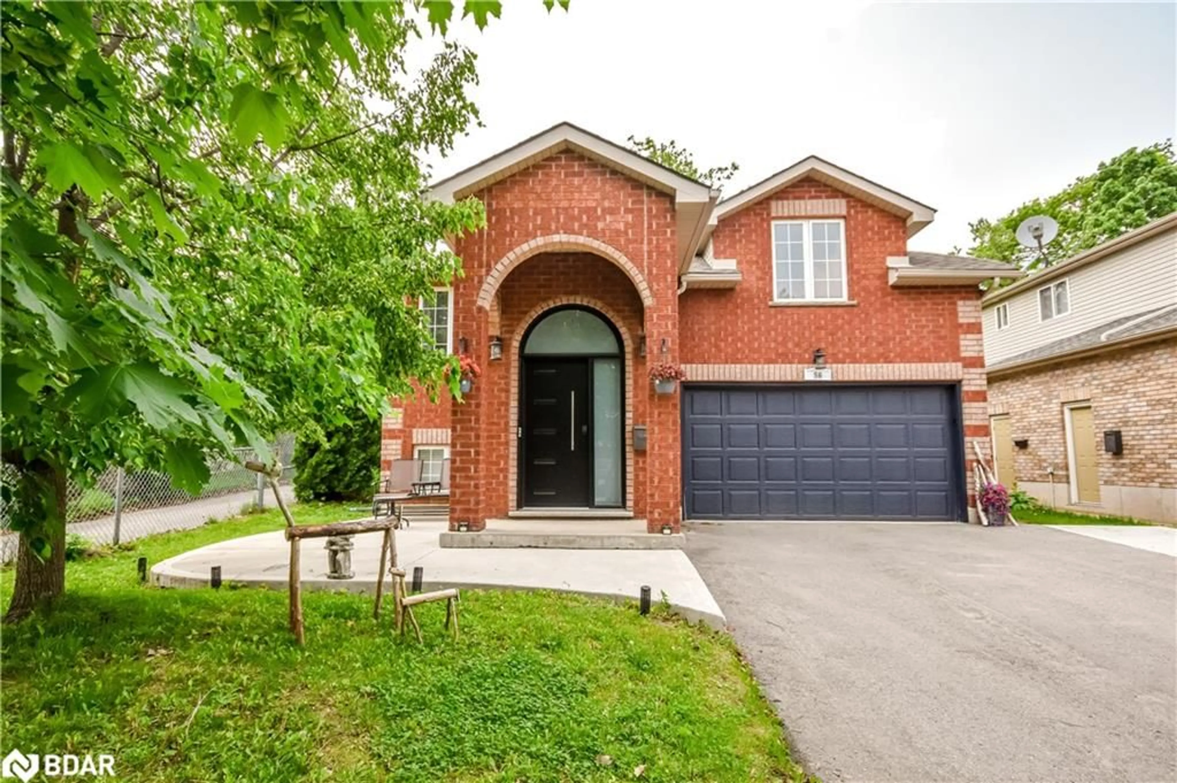 Home with brick exterior material, street for 56 Monique Cres, Barrie Ontario L4M 6Y4