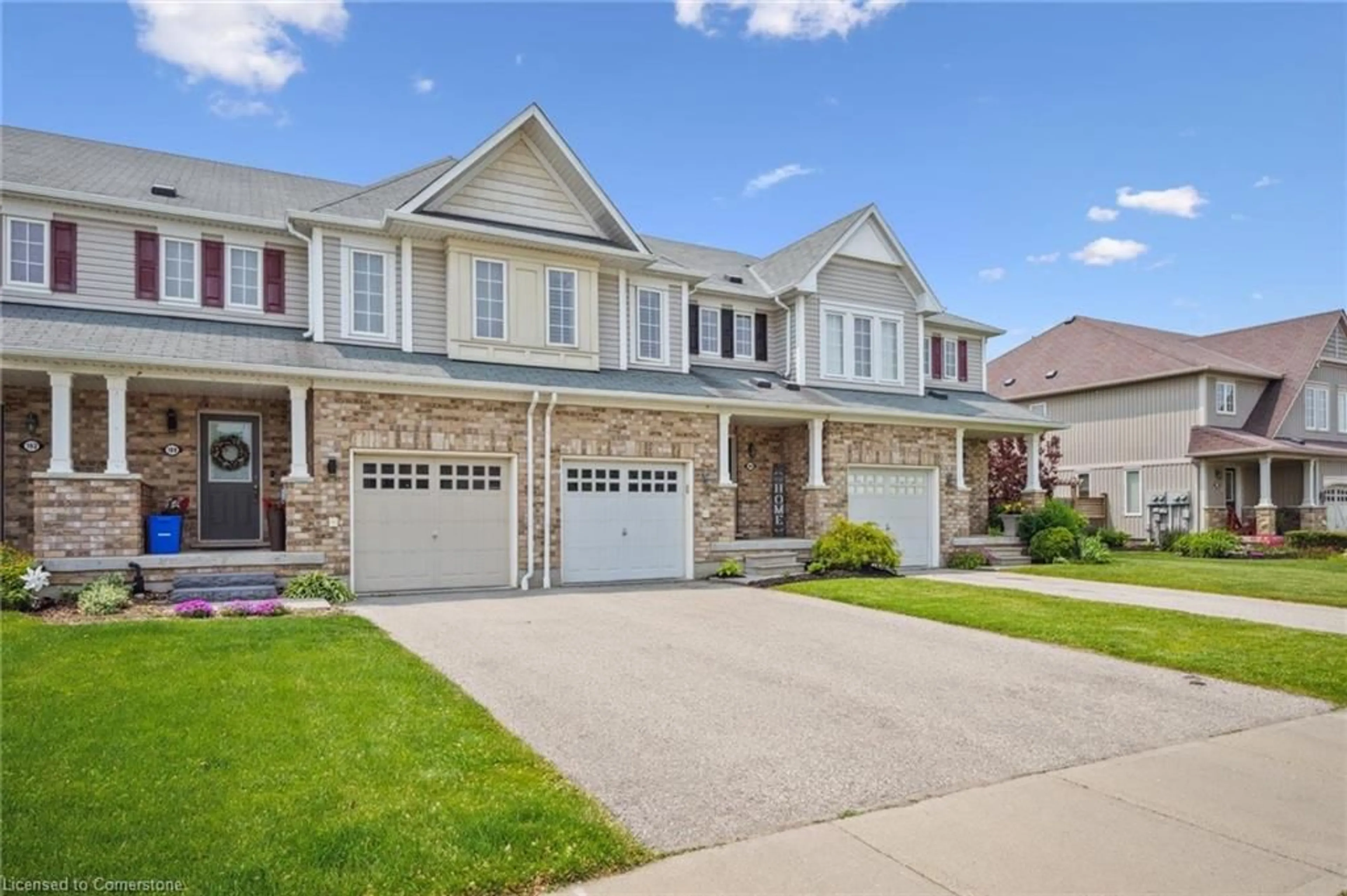 Home with brick exterior material, street for 184 Norwich Rd, Breslau Ontario N0B 1M0