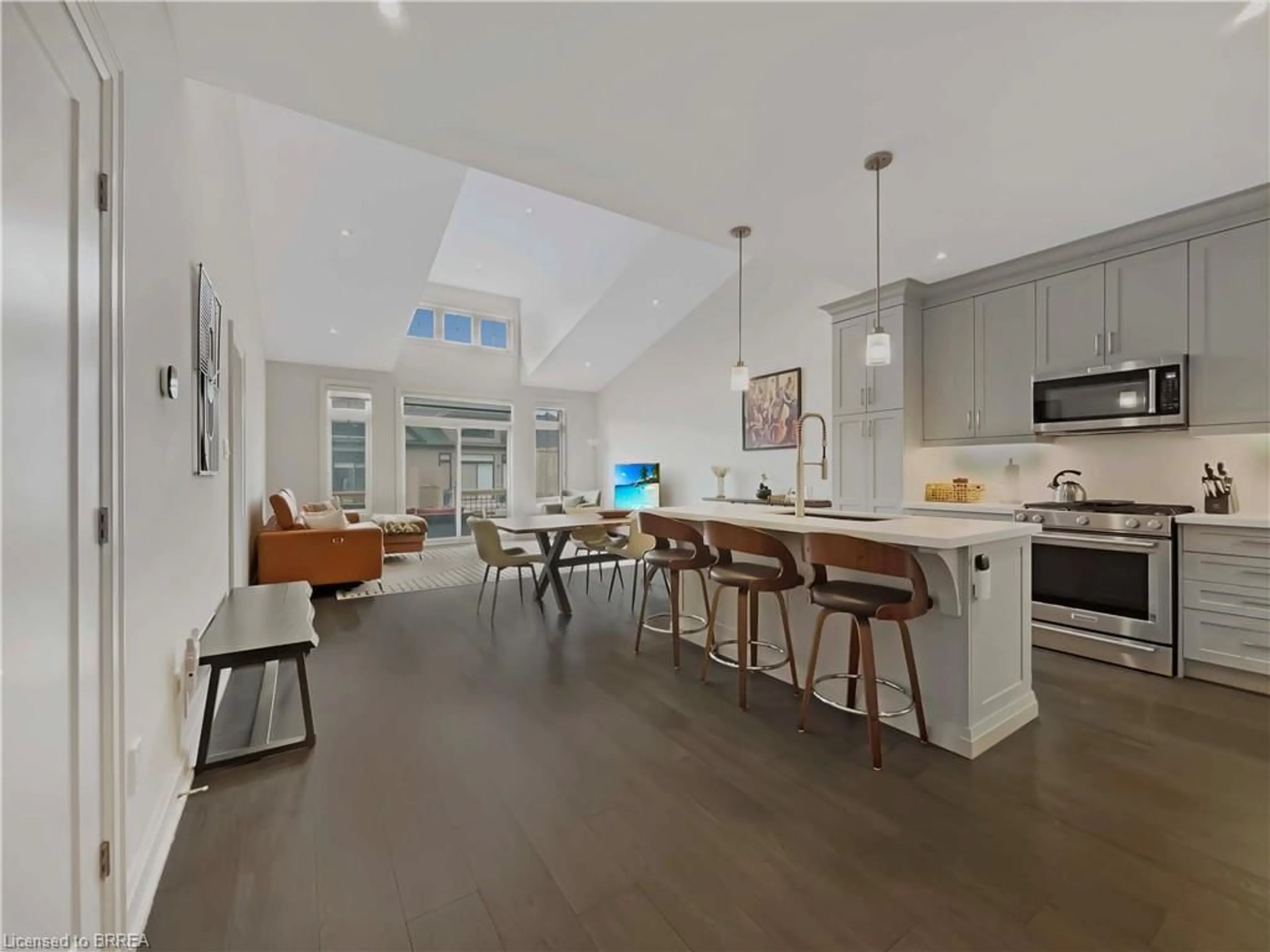 Open concept kitchen, unknown for 7 Karner Blue Lane, Simcoe Ontario N3Y 4R5