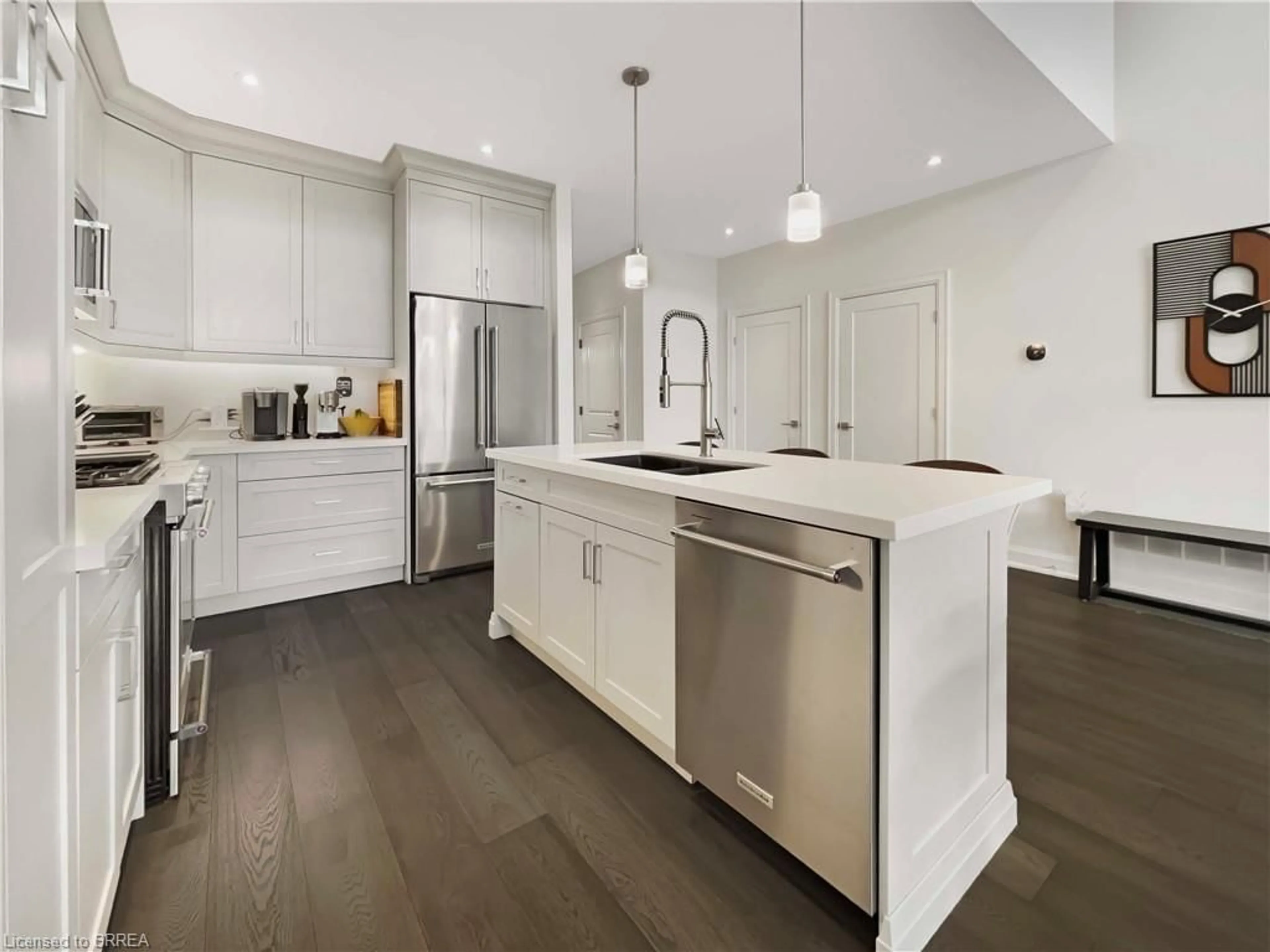 Open concept kitchen, unknown for 7 Karner Blue Lane, Simcoe Ontario N3Y 4R5