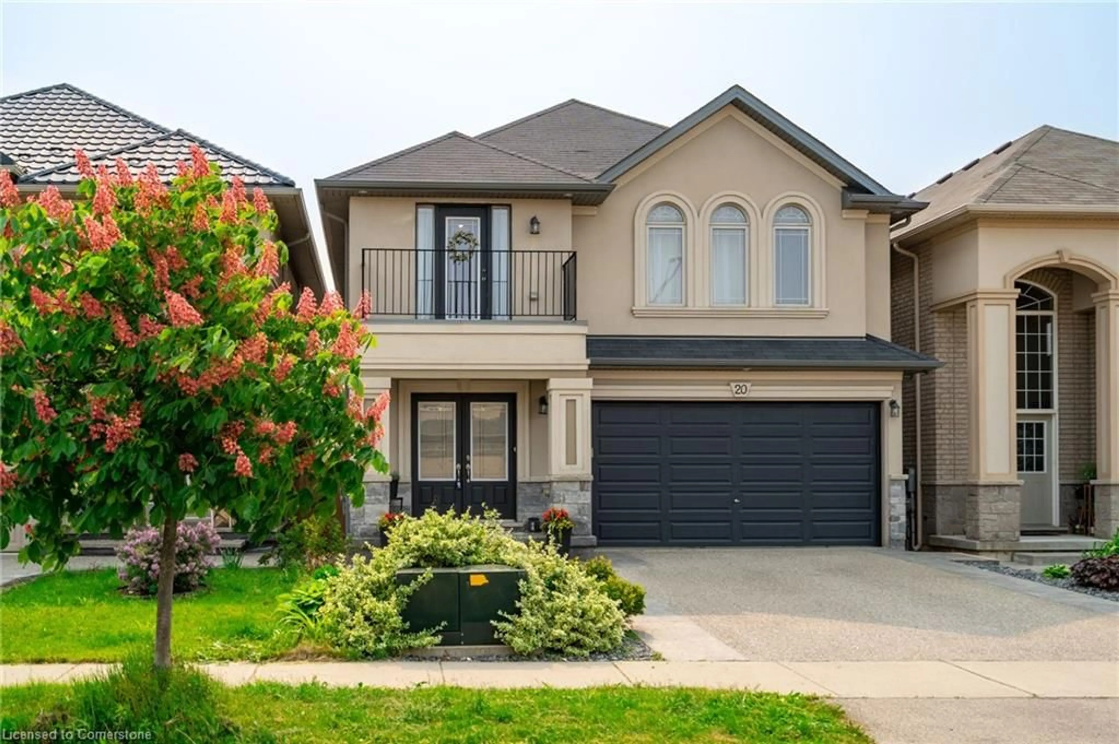 Home with brick exterior material, street for 20 Pinemeadow Dr Dr, Hamilton Ontario L9A 0B7