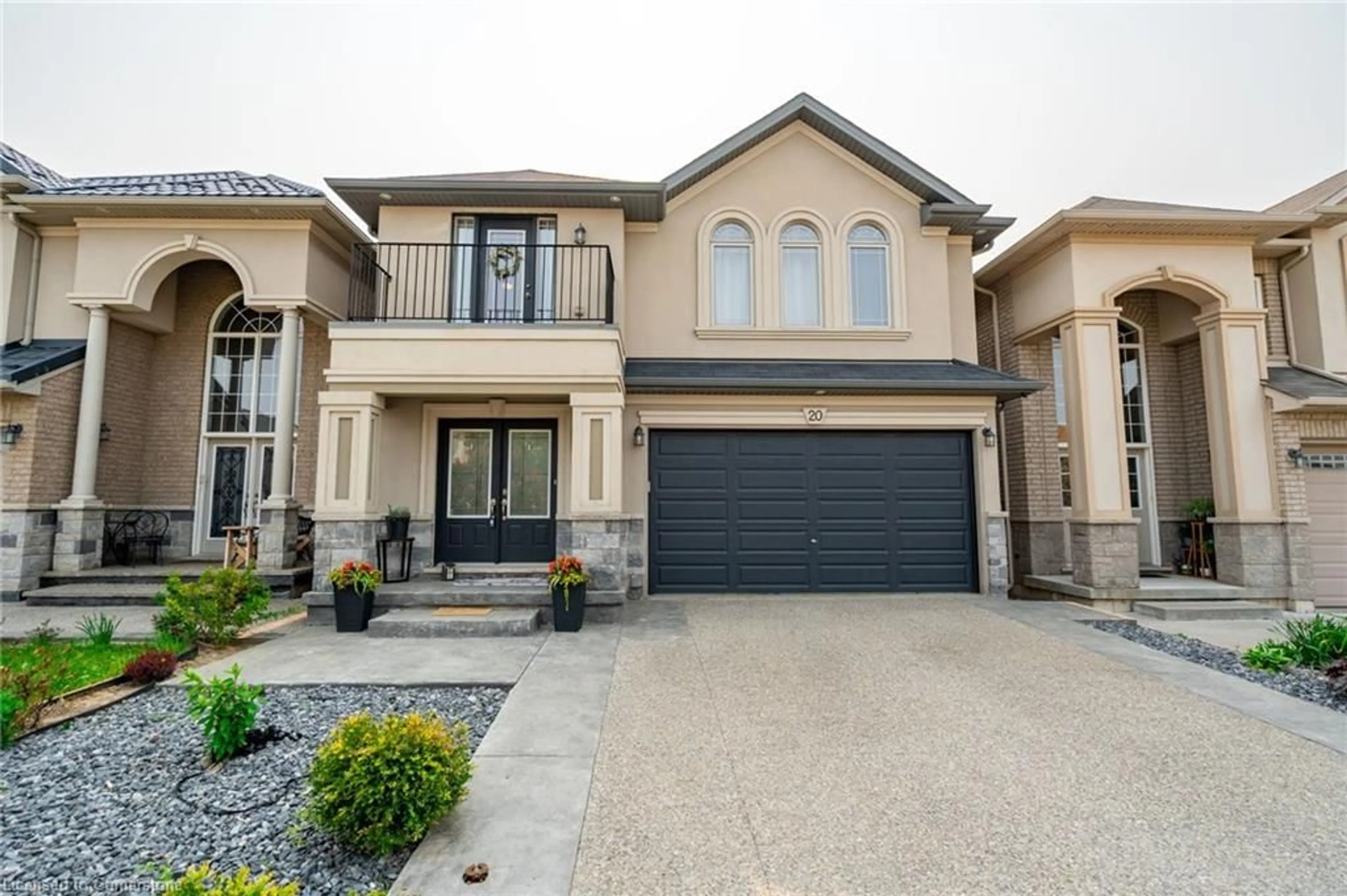 Home with brick exterior material, street for 20 Pinemeadow Dr Dr, Hamilton Ontario L9A 0B7