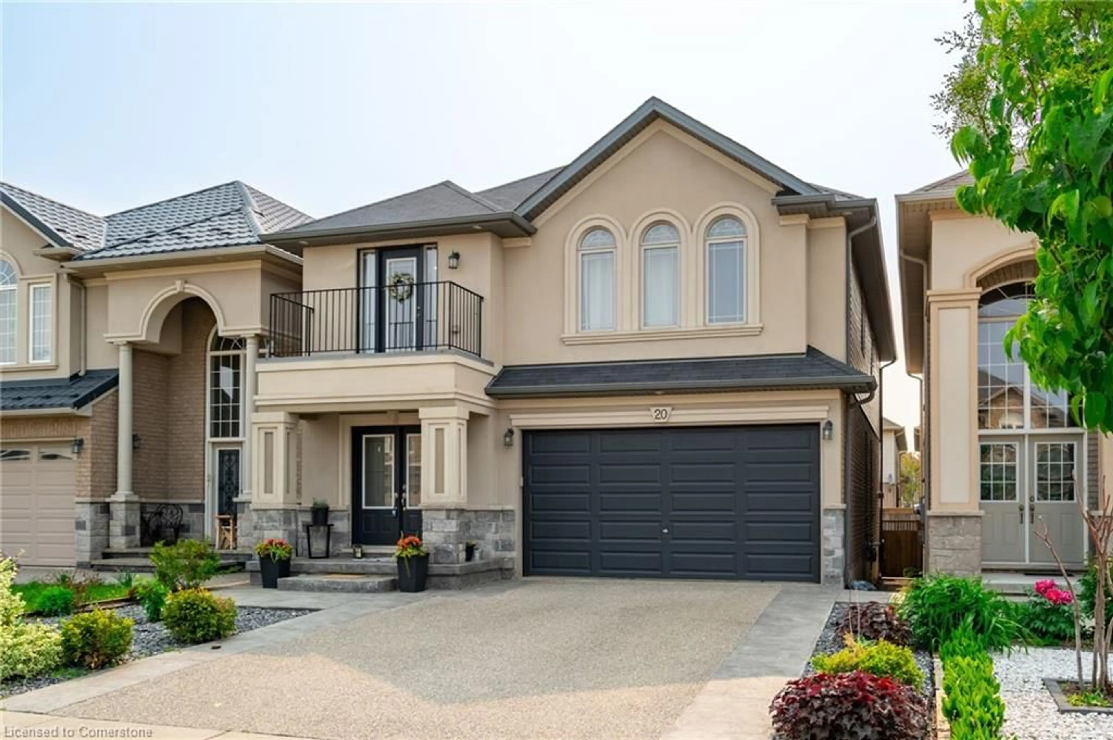Home with brick exterior material, street for 20 Pinemeadow Dr Dr, Hamilton Ontario L9A 0B7