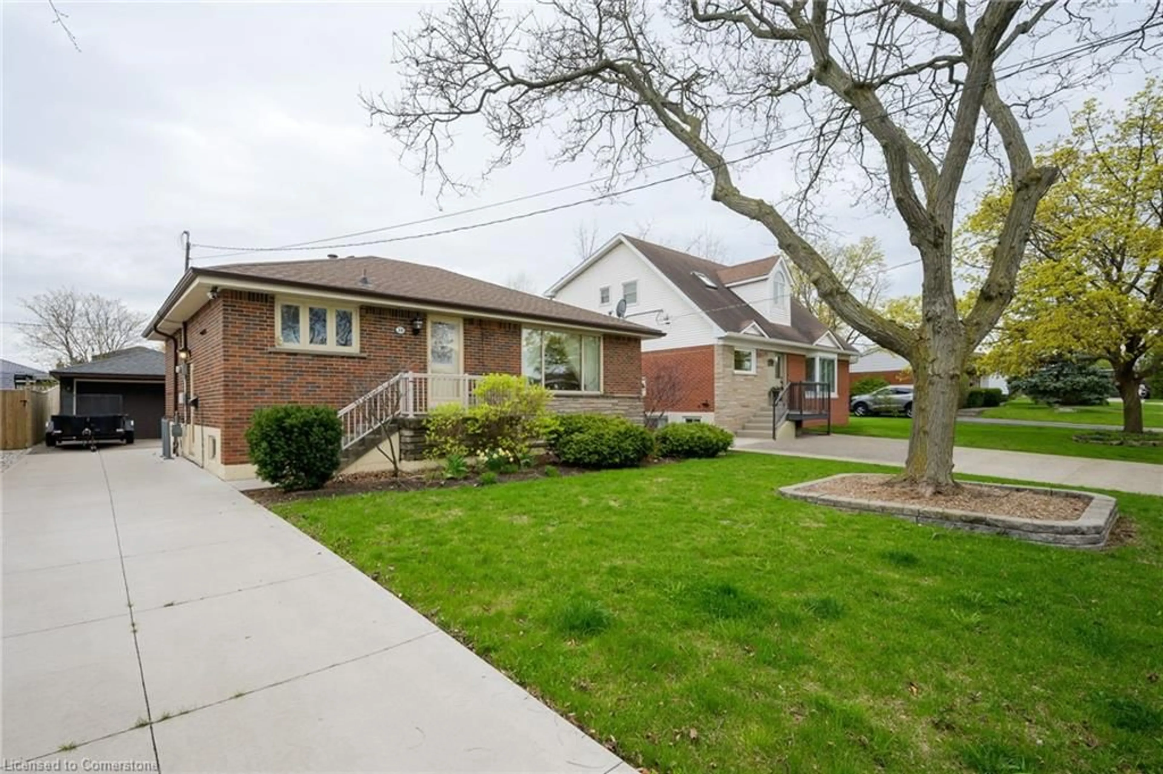 Home with brick exterior material, street for 34 Carmen Ave, Hamilton Ontario L8V 2H6