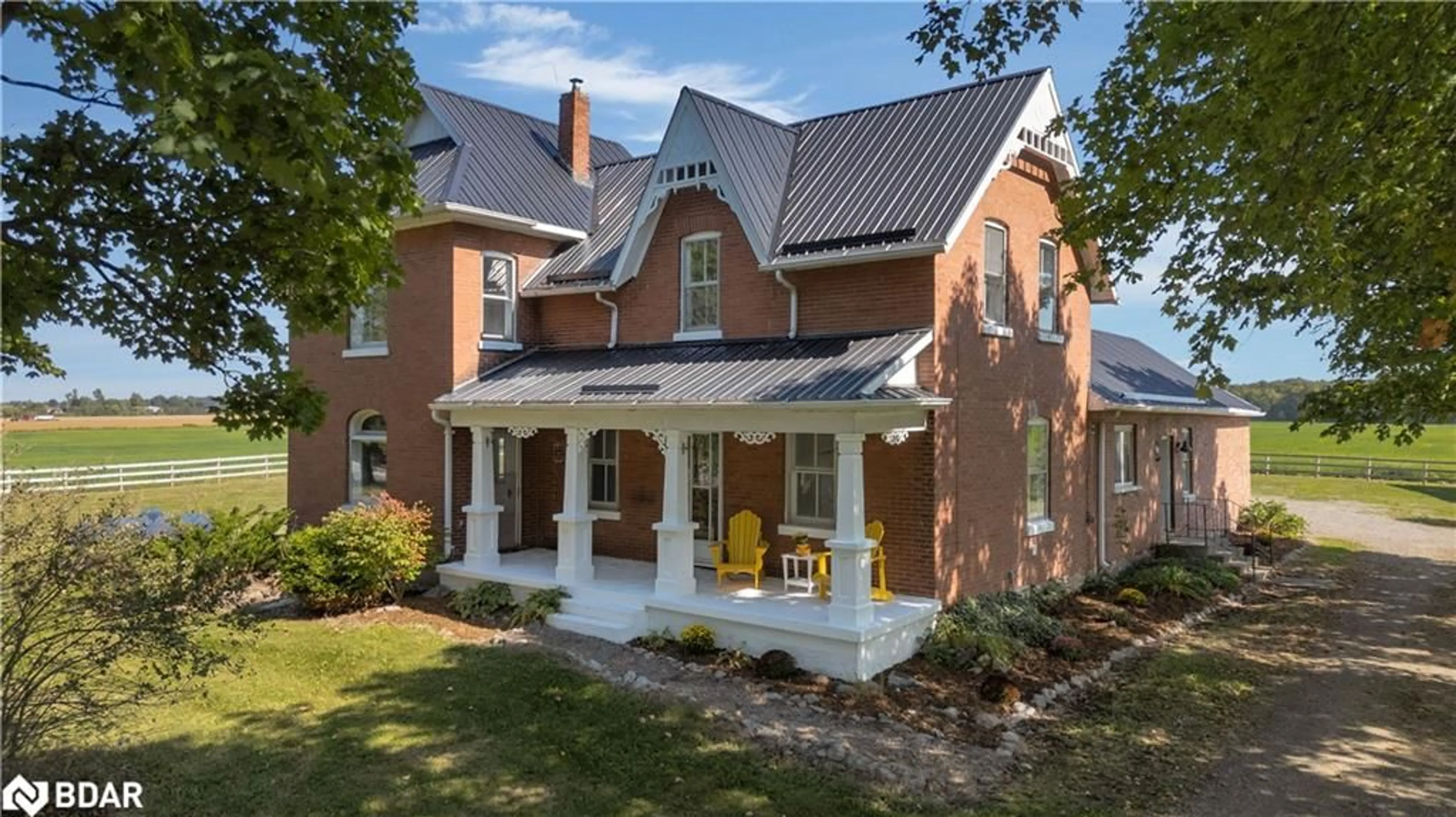 Home with brick exterior material, building for 7281 9th Line, Thornton Ontario L0L 2N0