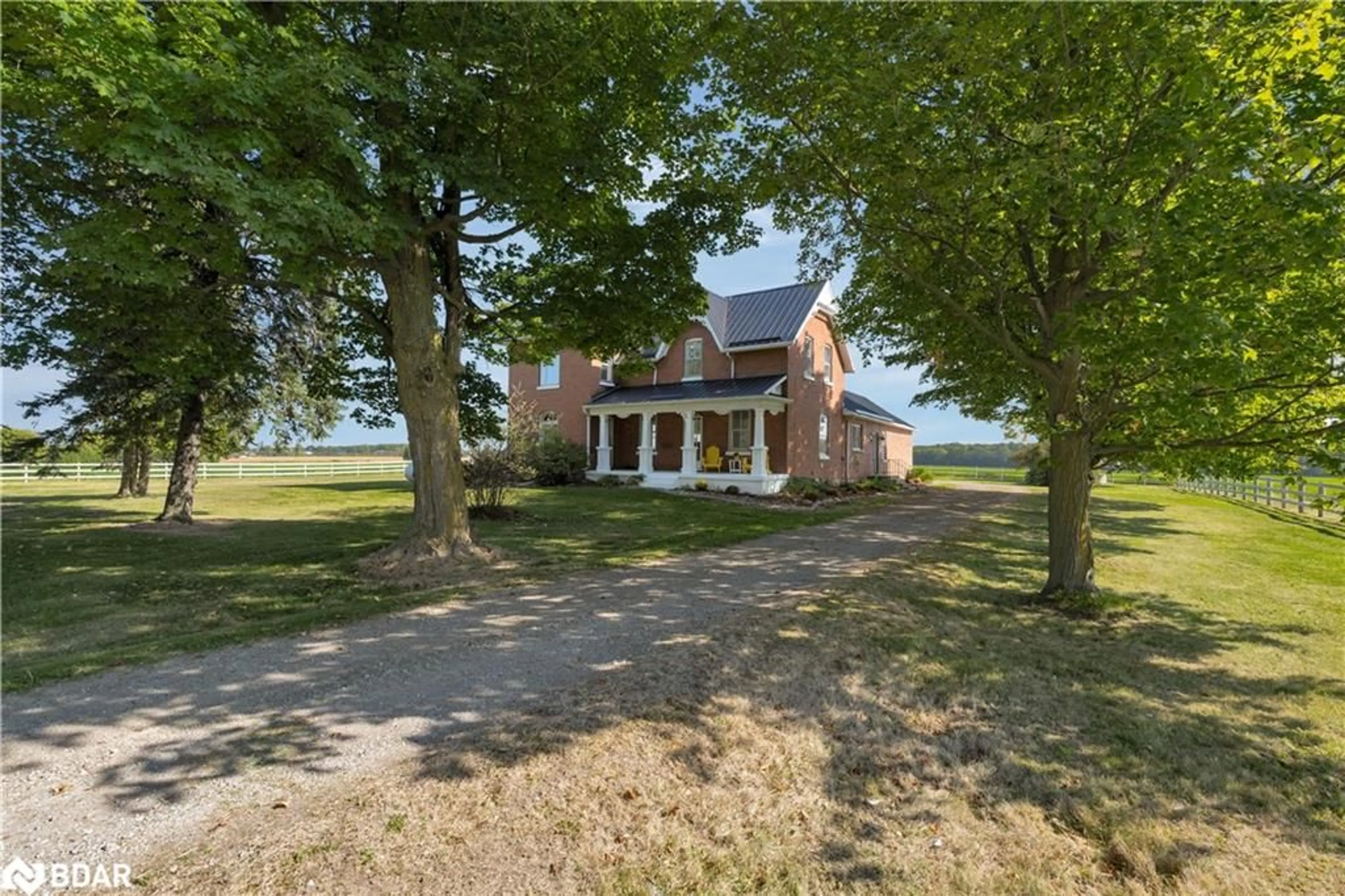 A pic from outside/outdoor area/front of a property/back of a property/a pic from drone, unknown for 7281 9th Line, Thornton Ontario L0L 2N0