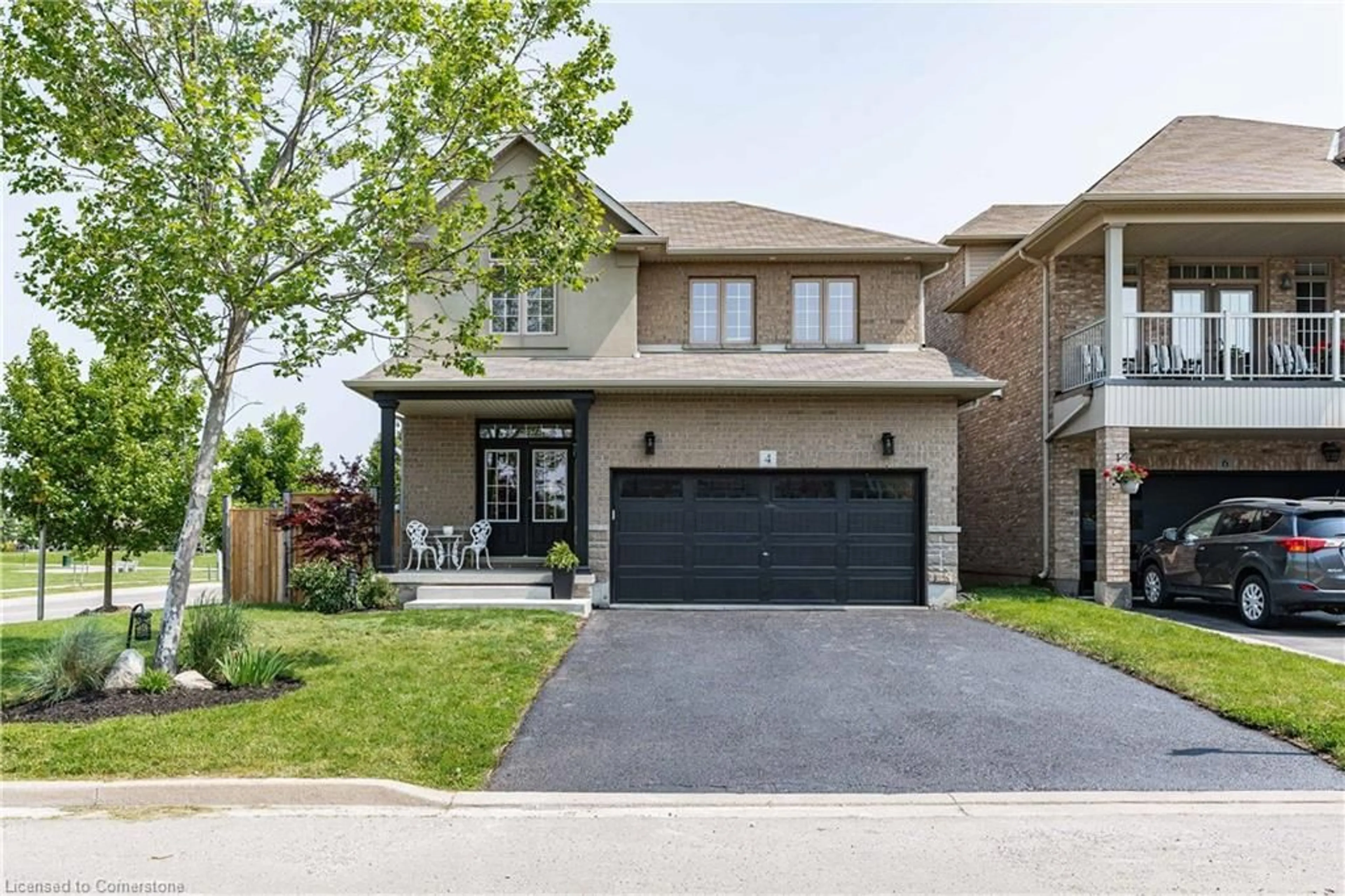 Home with brick exterior material, street for 4 Bankfield Cres, Hamilton Ontario L8J 0B9