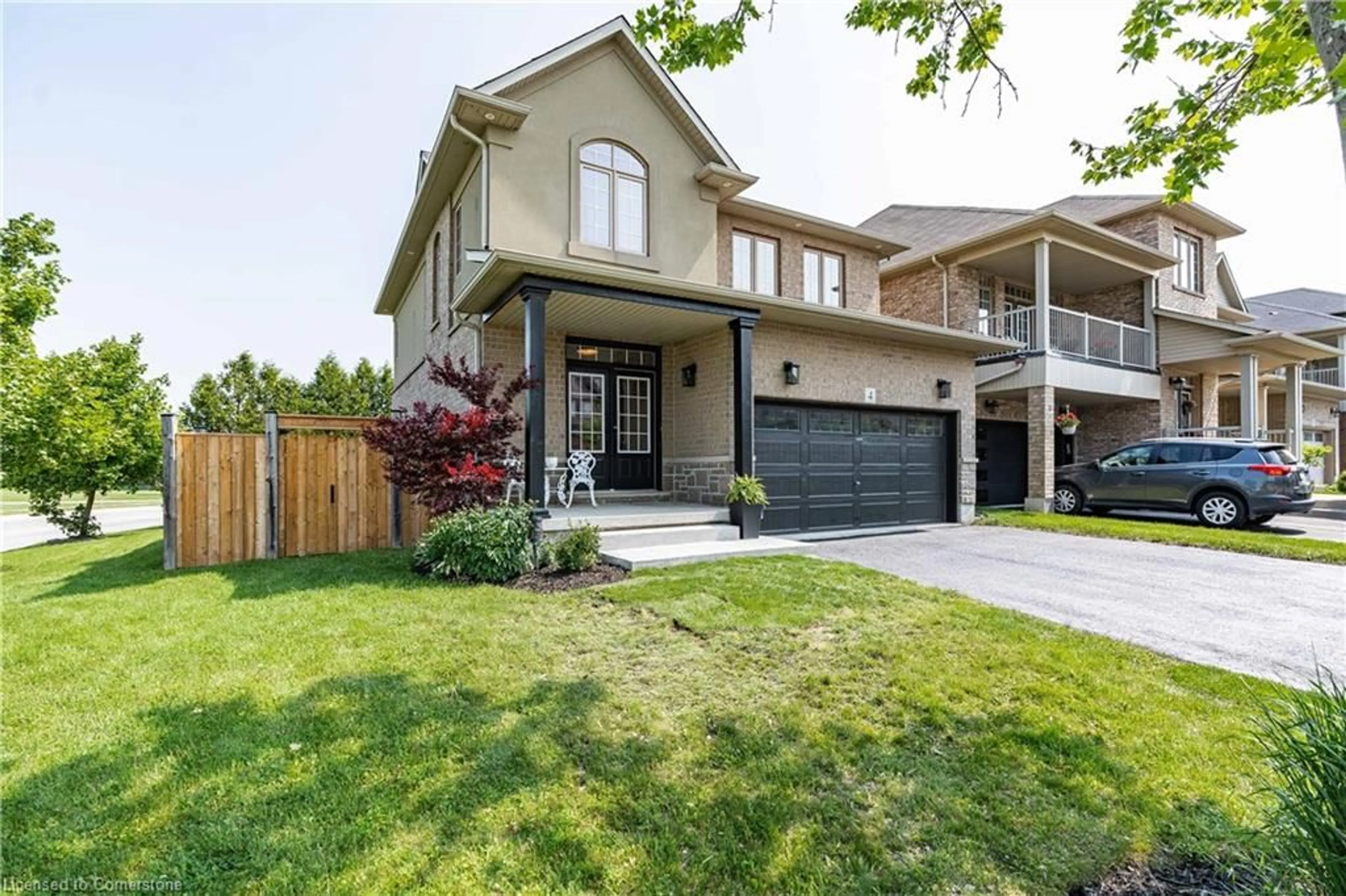 Home with brick exterior material, street for 4 Bankfield Cres, Hamilton Ontario L8J 0B9