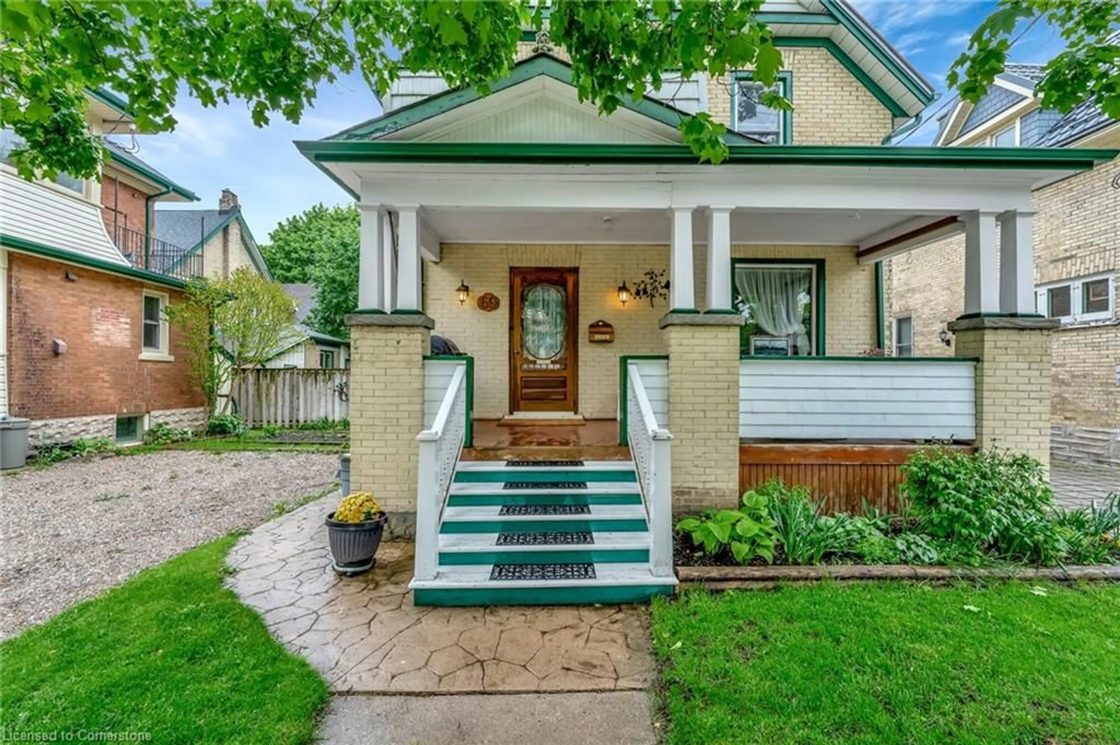 Home with brick exterior material, street for 69 Shanley St, Kitchener Ontario N2H 5N7