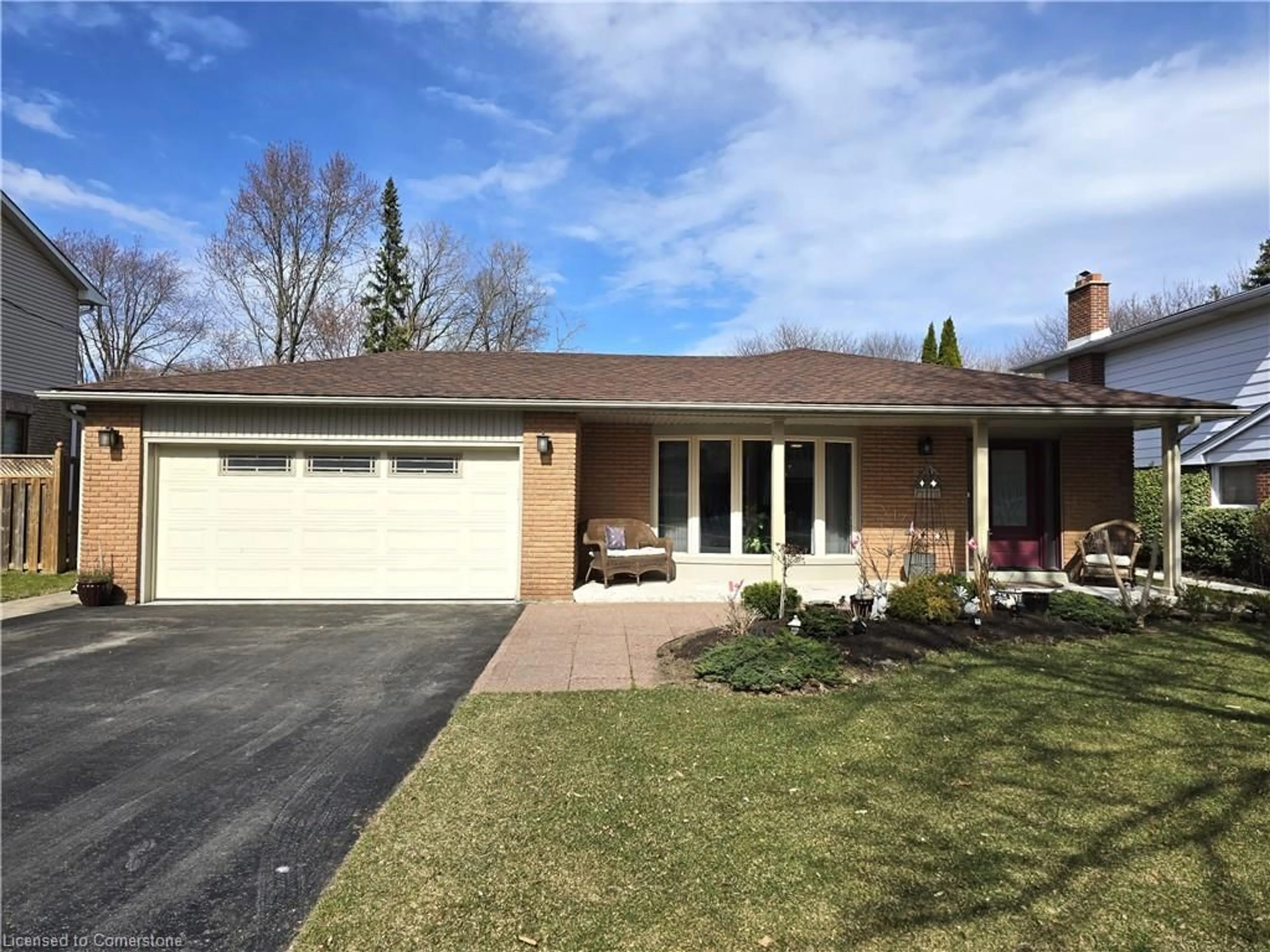 Home with brick exterior material, street for 659 Cherrywood Dr, Burlington Ontario L7T 3W9