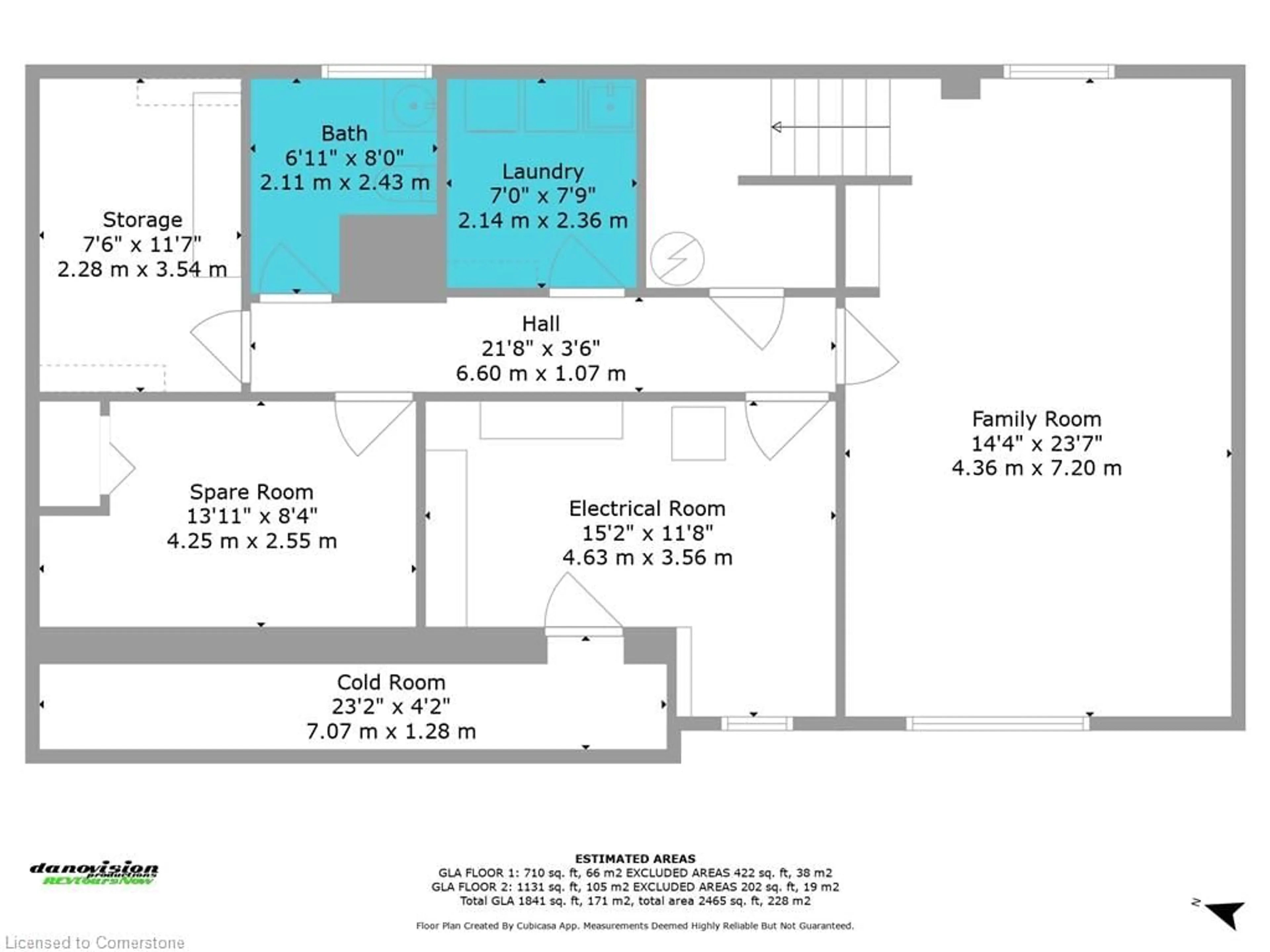 Floor plan for 15 Fairview Dr, Waterford Ontario N0E 1Y0