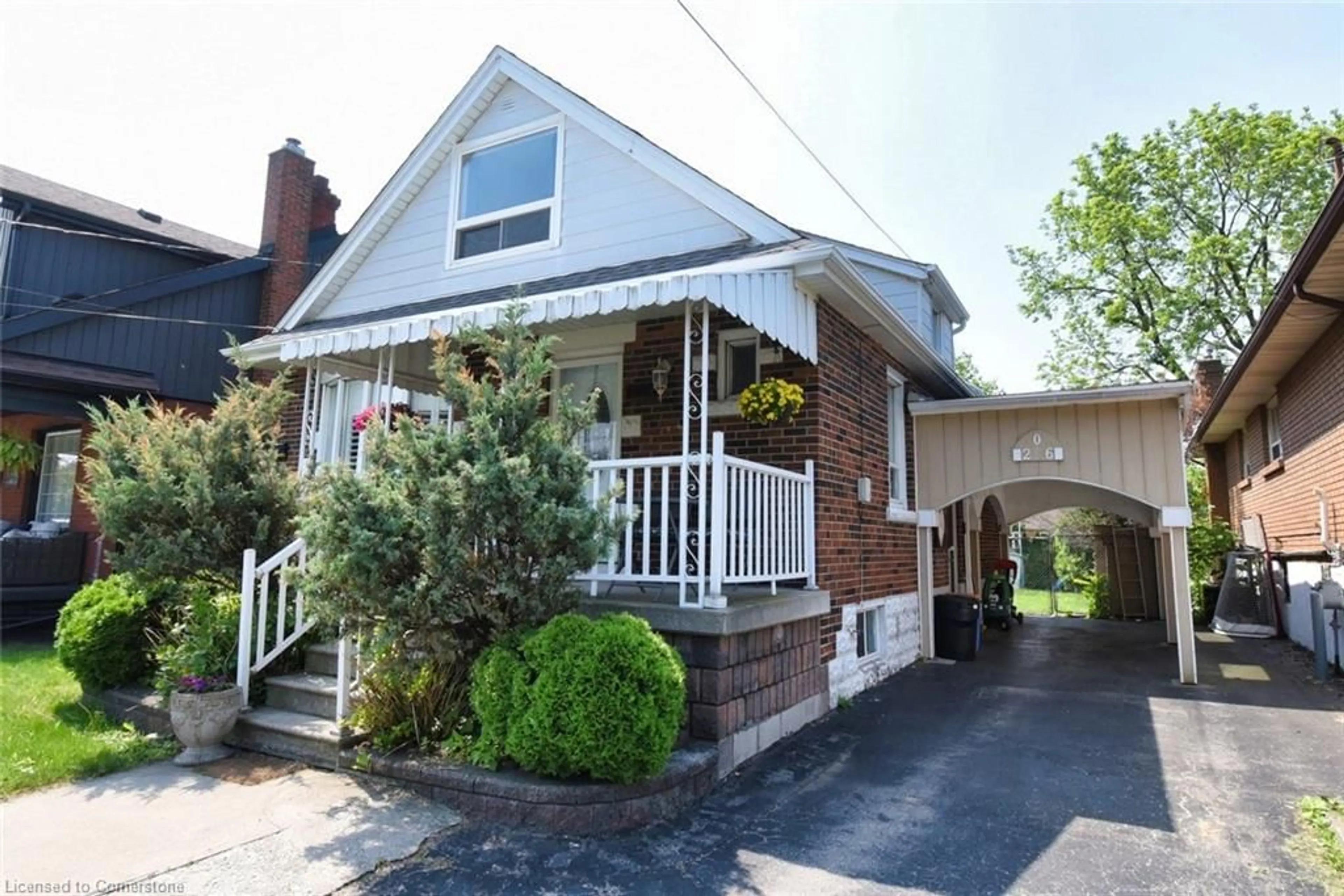 Home with brick exterior material, street for 206 Crockett St, Hamilton Ontario L8V 1H2