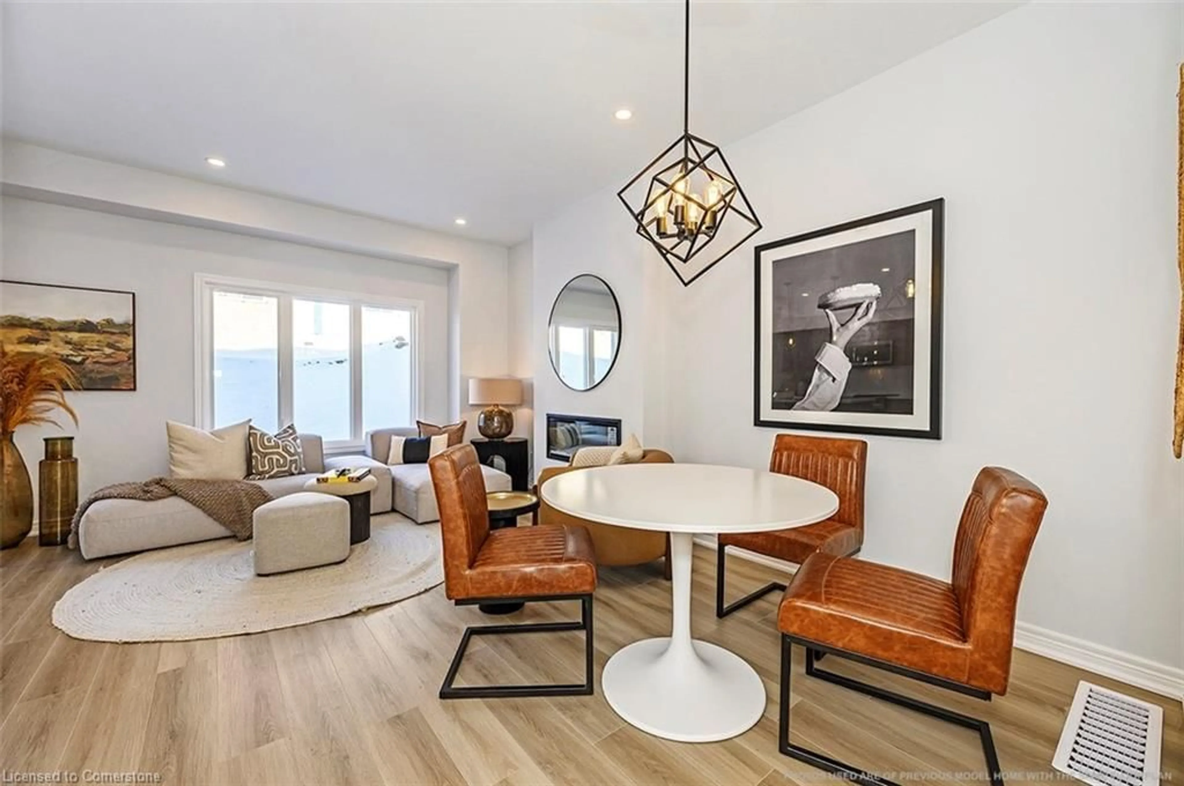 Living room with furniture, unknown for 205 Thames Way #31, Hamilton Ontario L0R 1W0