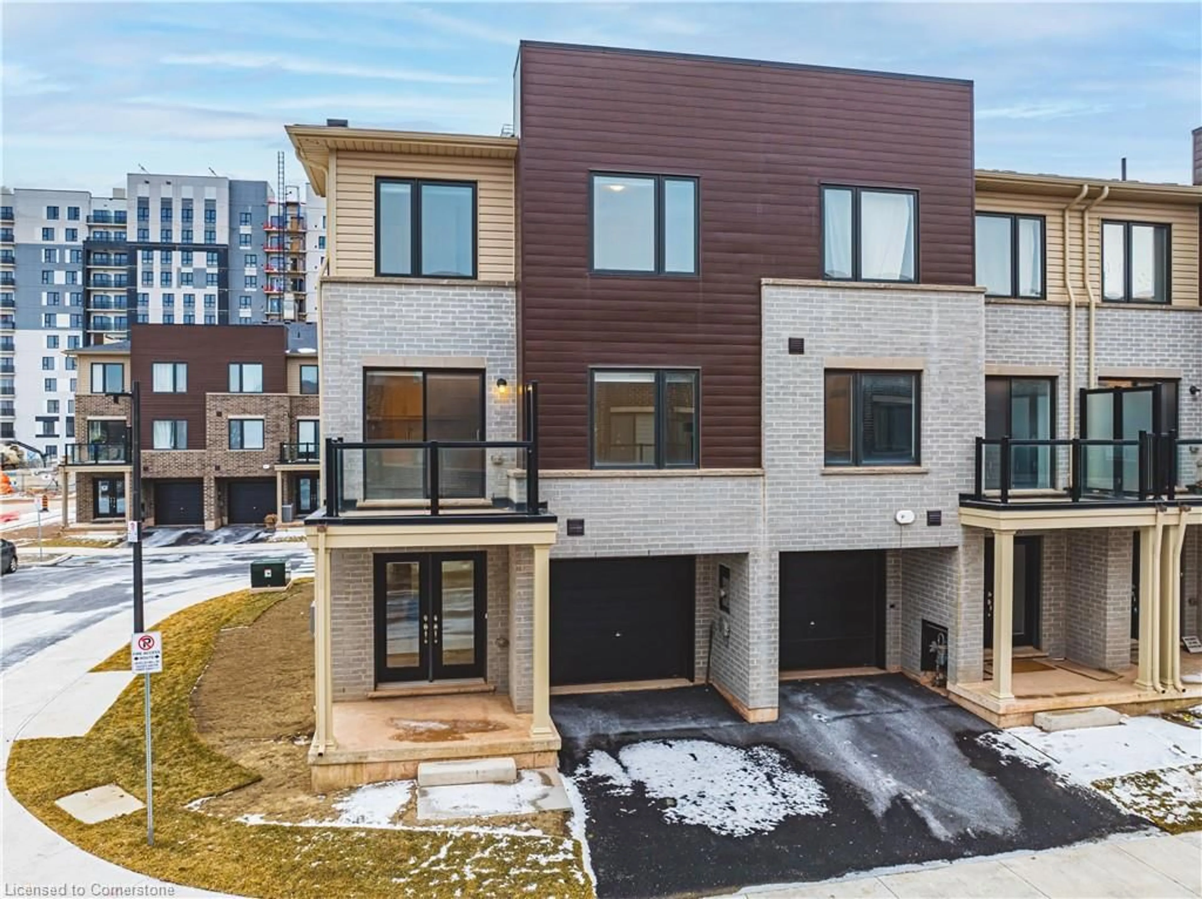 Home with brick exterior material, street for 55 Dryden Lane, Hamilton Ontario L8H 0B6