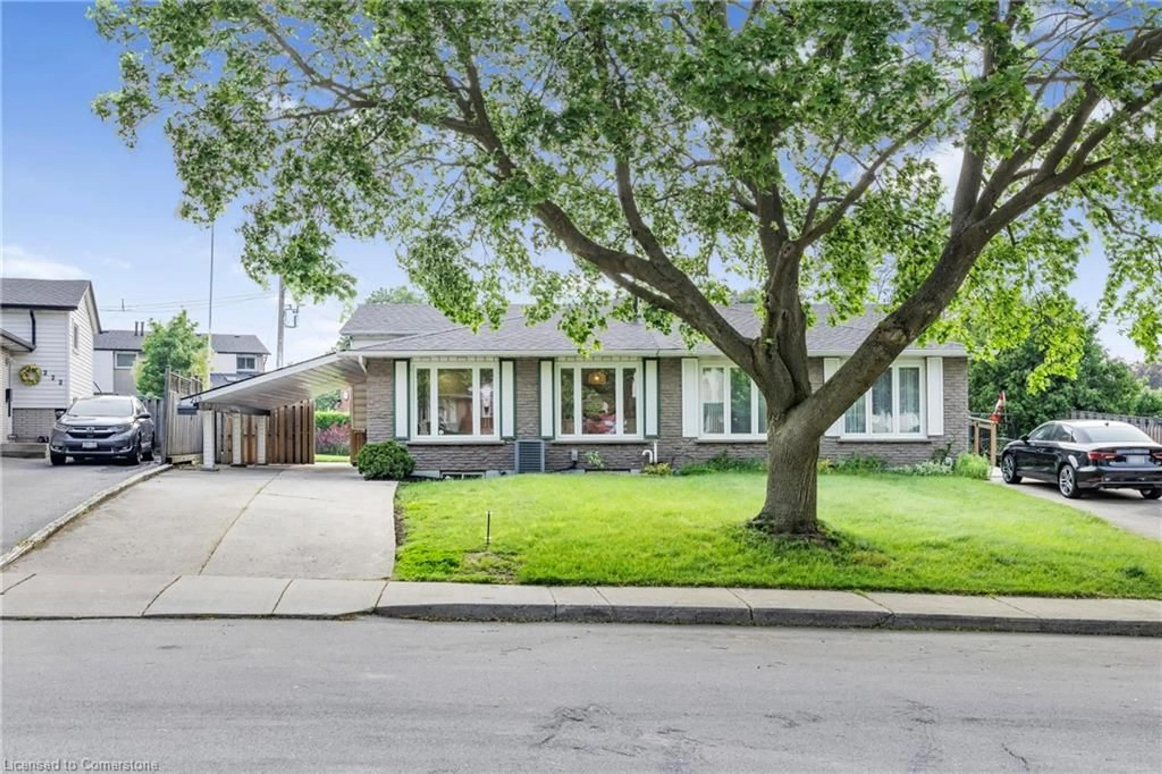 Home with brick exterior material, street for 218 St Andrews Dr, Hamilton Ontario L8K 5K3