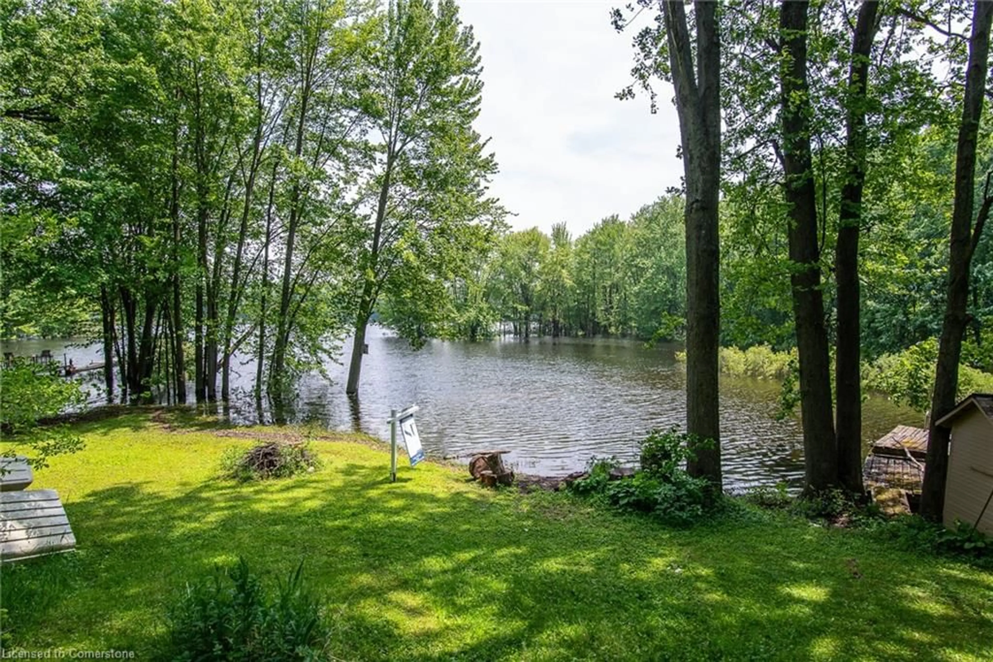 Patio, water/lake/river/ocean view for 1002 Tenth St, Belwood Ontario N0B 1J0