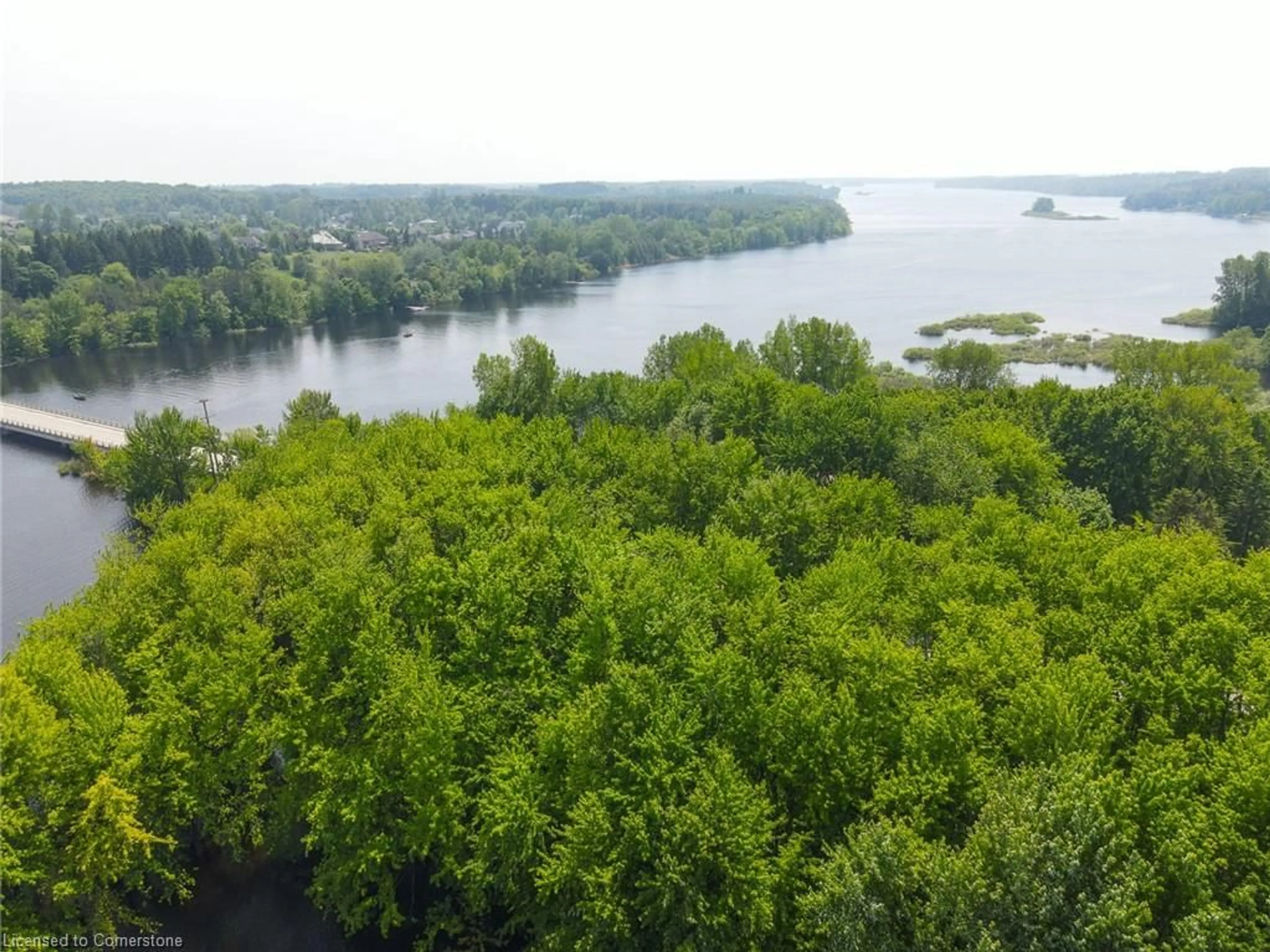 A pic from outside/outdoor area/front of a property/back of a property/a pic from drone, water/lake/river/ocean view for 1002 Tenth St, Belwood Ontario N0B 1J0