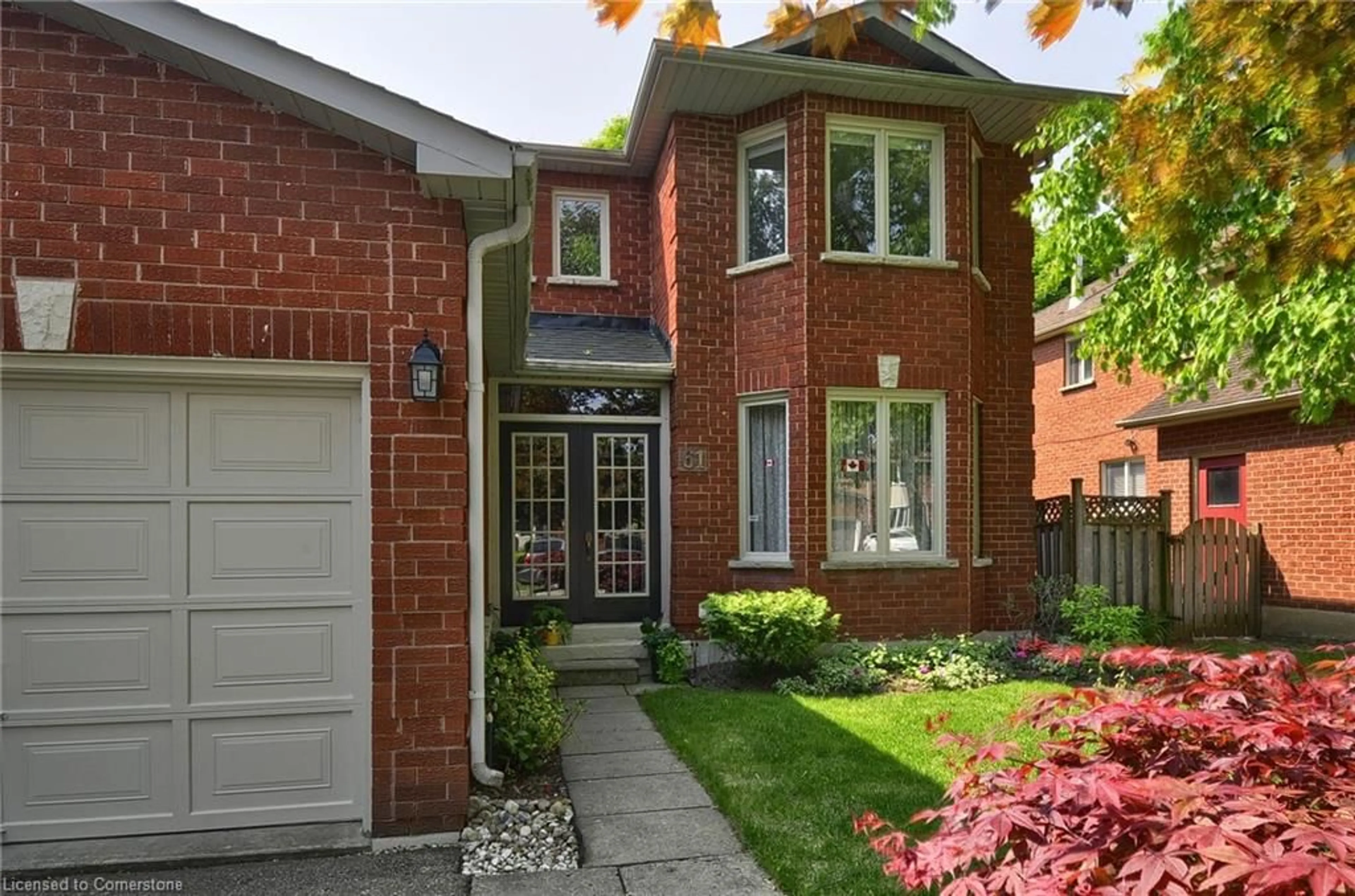 Home with brick exterior material, street for 61 Harwood Rd, Cambridge Ontario N1S 4R9