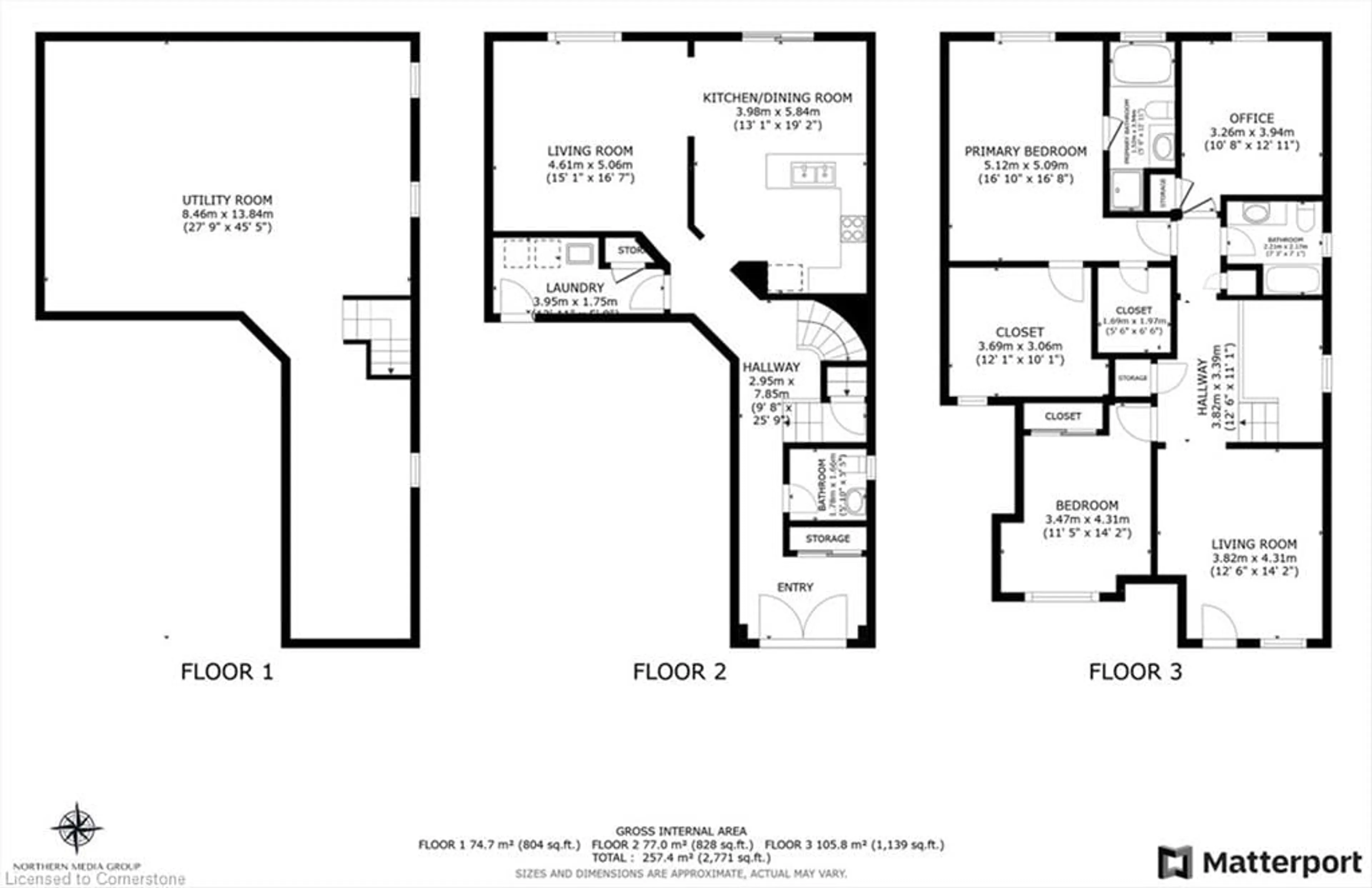 Floor plan for 234 Voyager Pass, Binbrook Ontario L0R 1C0