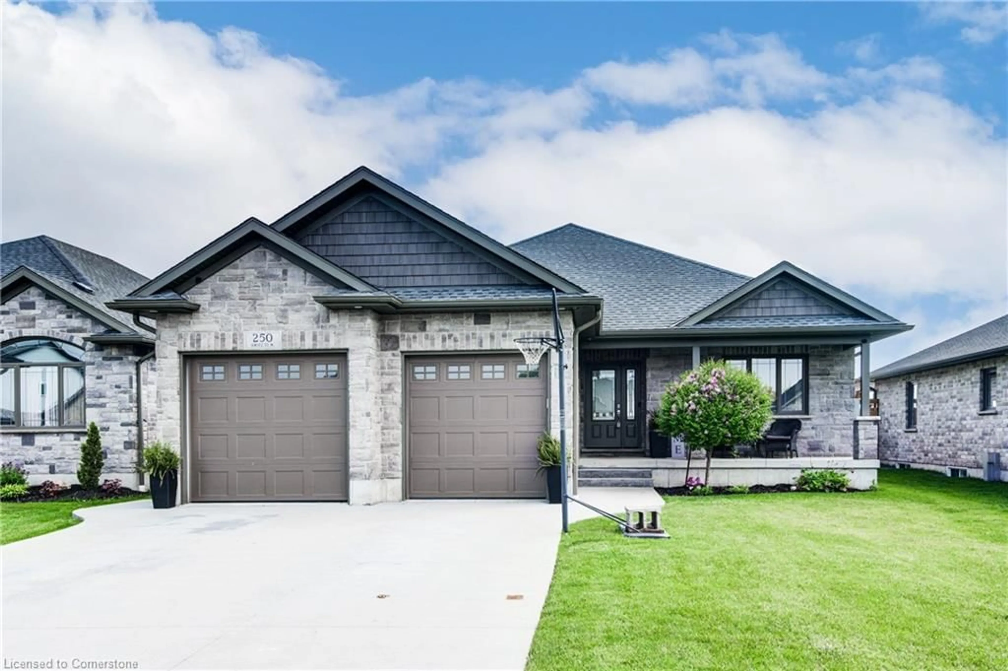 Home with brick exterior material, street for 250 Krotz St, Listowel Ontario N4W 0E1