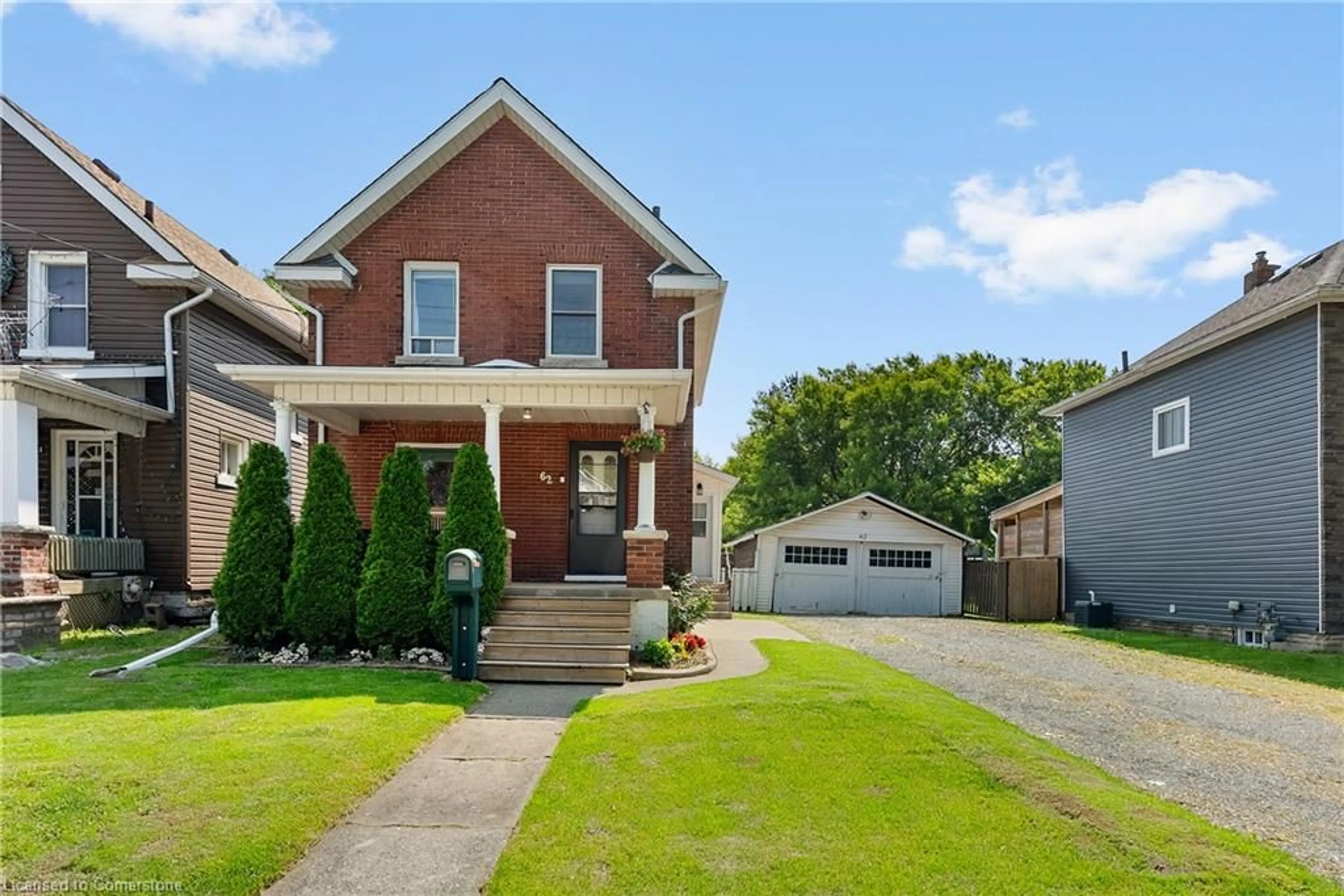 Home with brick exterior material, street for 62 Garner Ave, Welland Ontario L3B 2X9