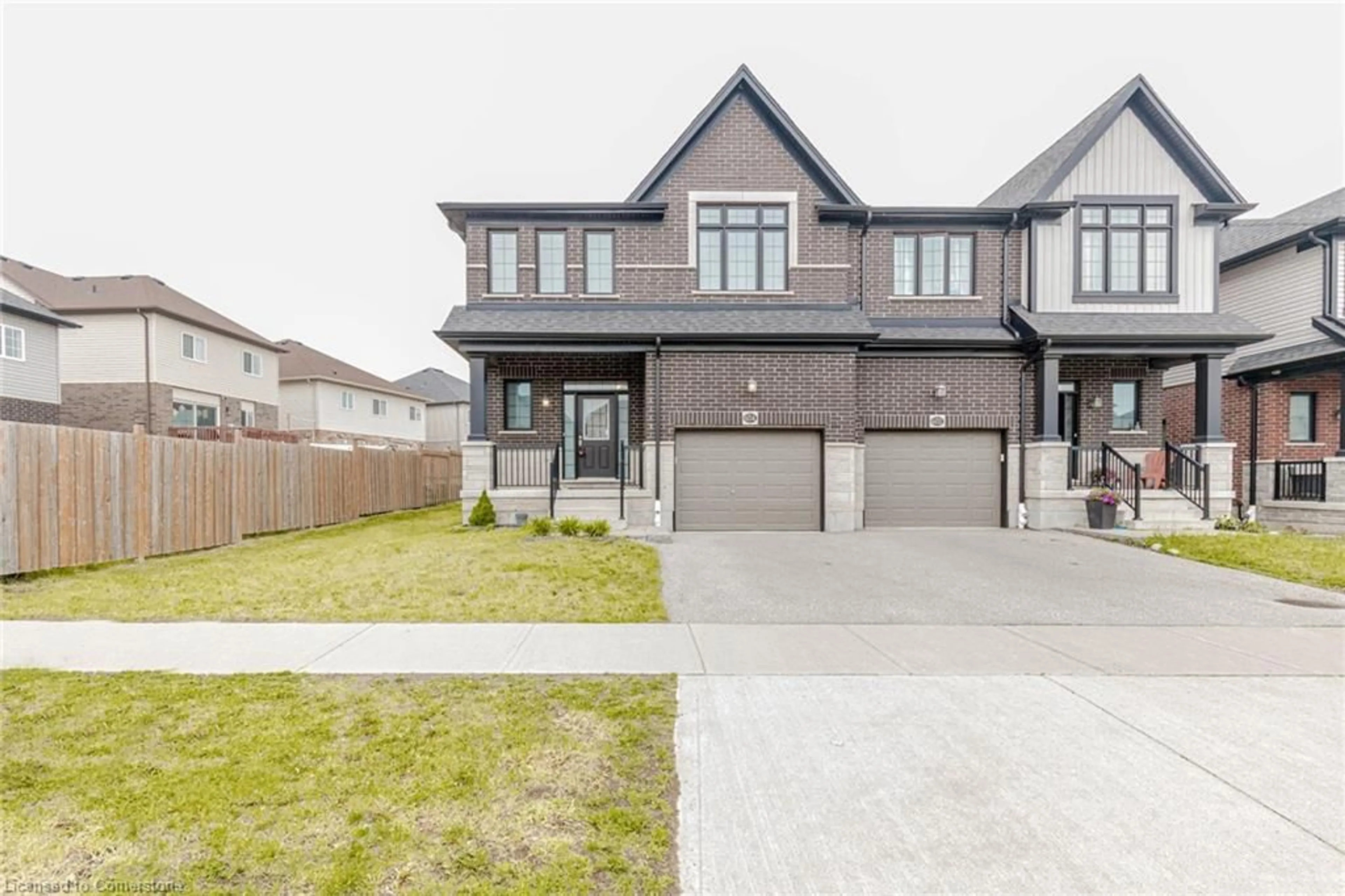 Home with brick exterior material, street for 604 Blair Creek Dr, Kitchener Ontario N2P 0E7