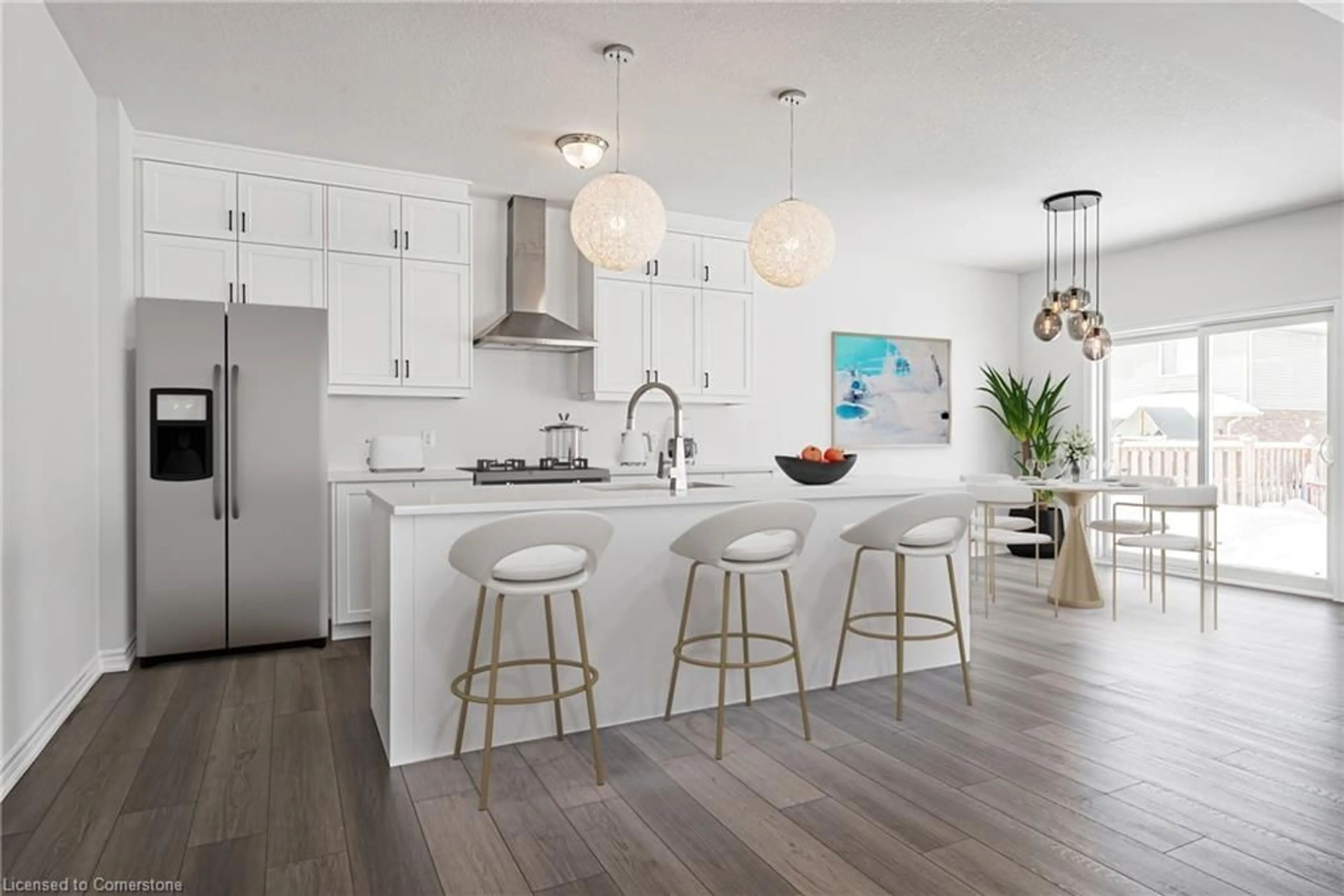 Open concept kitchen, unknown for 130 Maple St, Drayton Ontario N0G 1P0