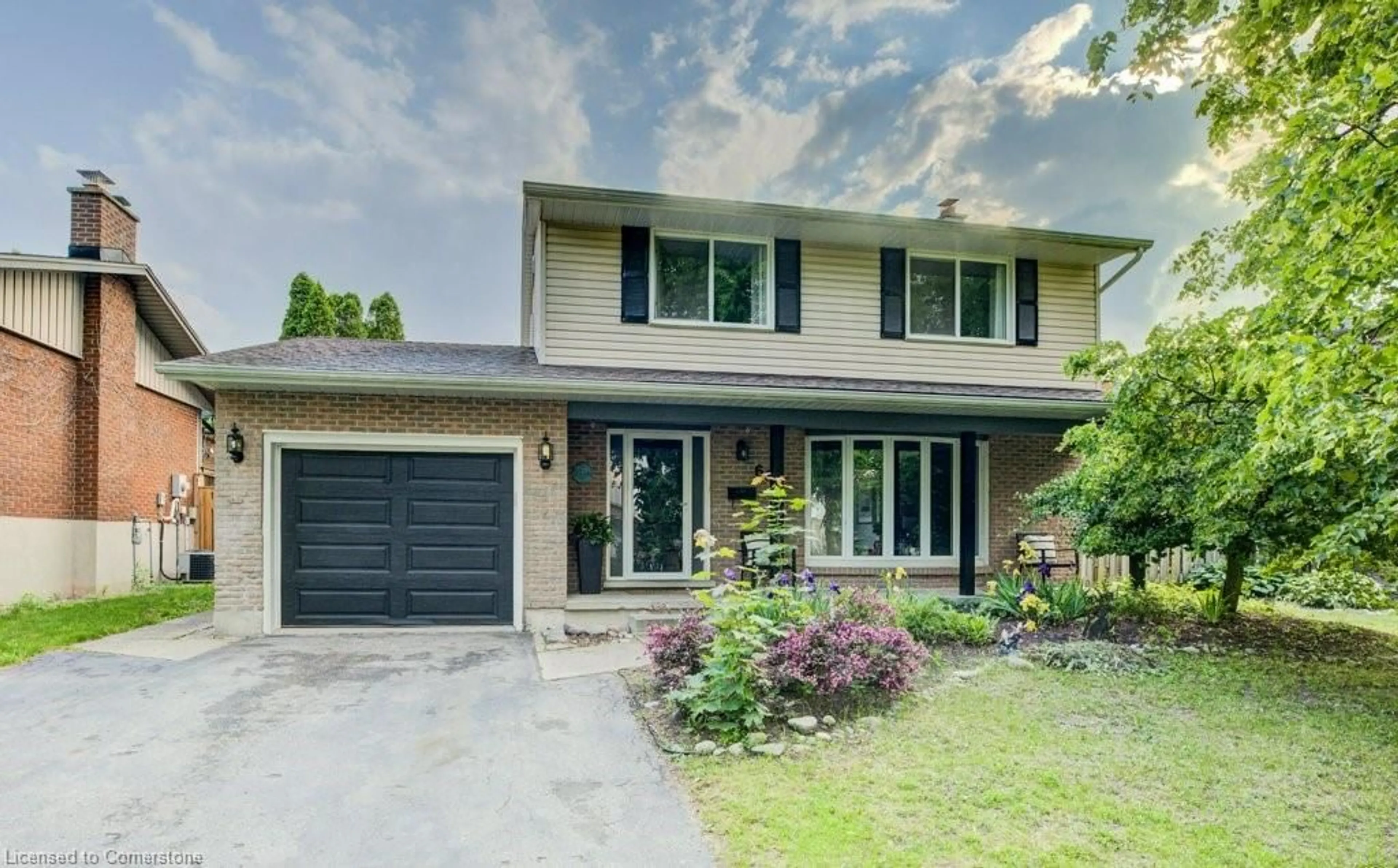 Home with brick exterior material, street for 68 Parkview Cres, Kitchener Ontario N2A 1L9