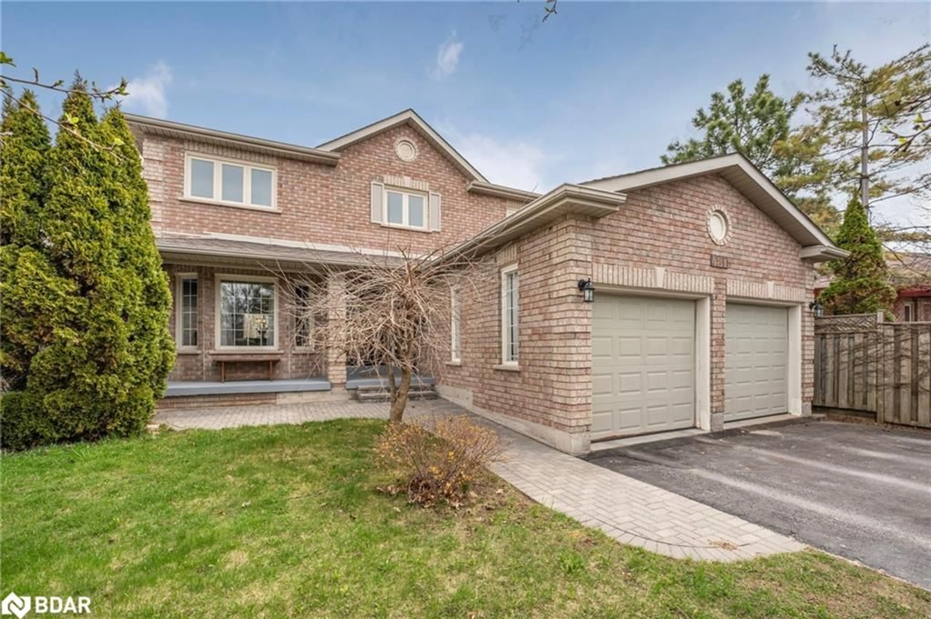 Home with brick exterior material, street for 481 Ferndale Dr, Barrie Ontario L4N 7X7