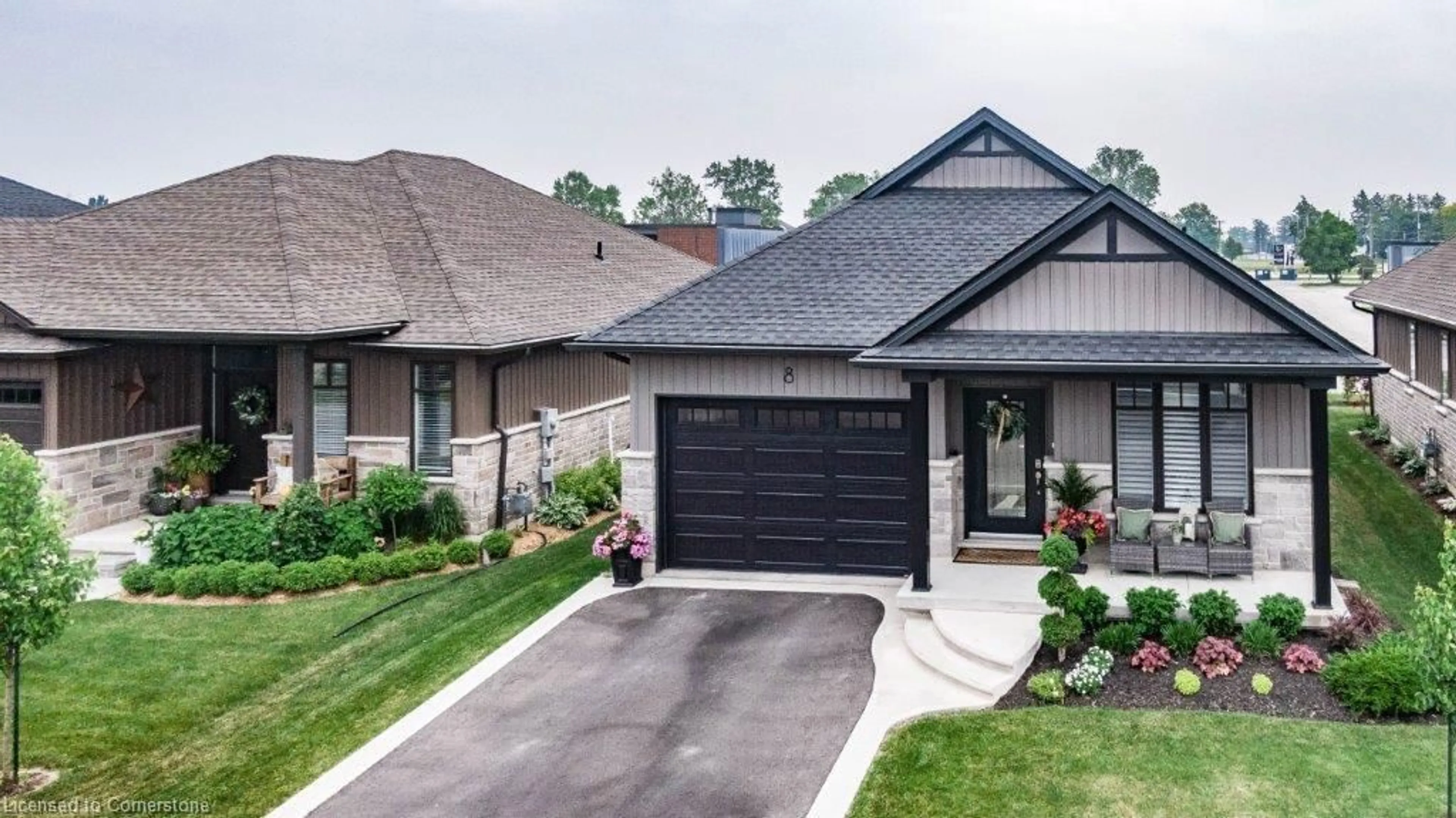 Home with brick exterior material, street for 24 Craddock Blvd #8, Jarvis Ontario N0A 1J0