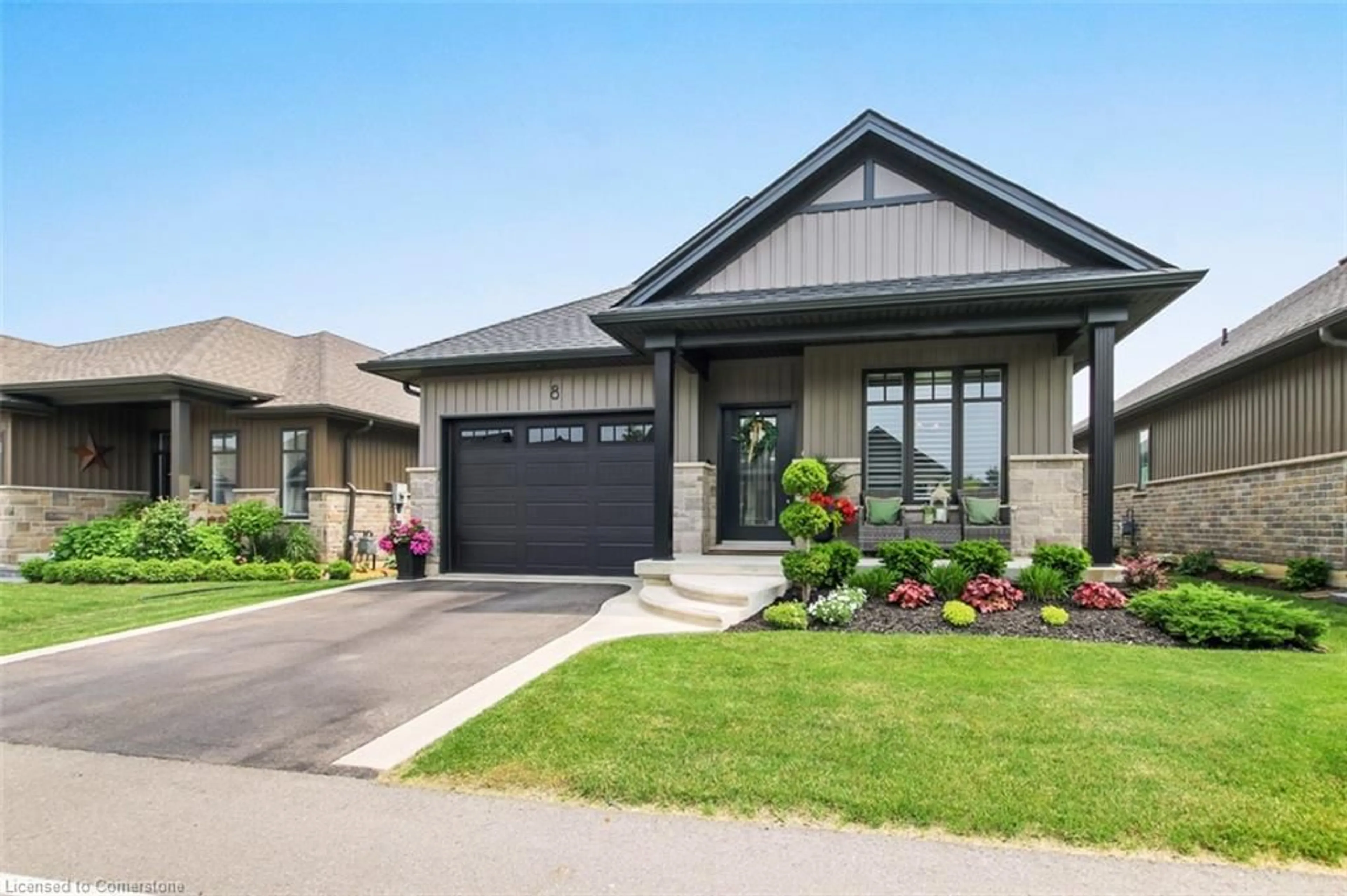 Home with brick exterior material, street for 24 Craddock Blvd #8, Jarvis Ontario N0A 1J0