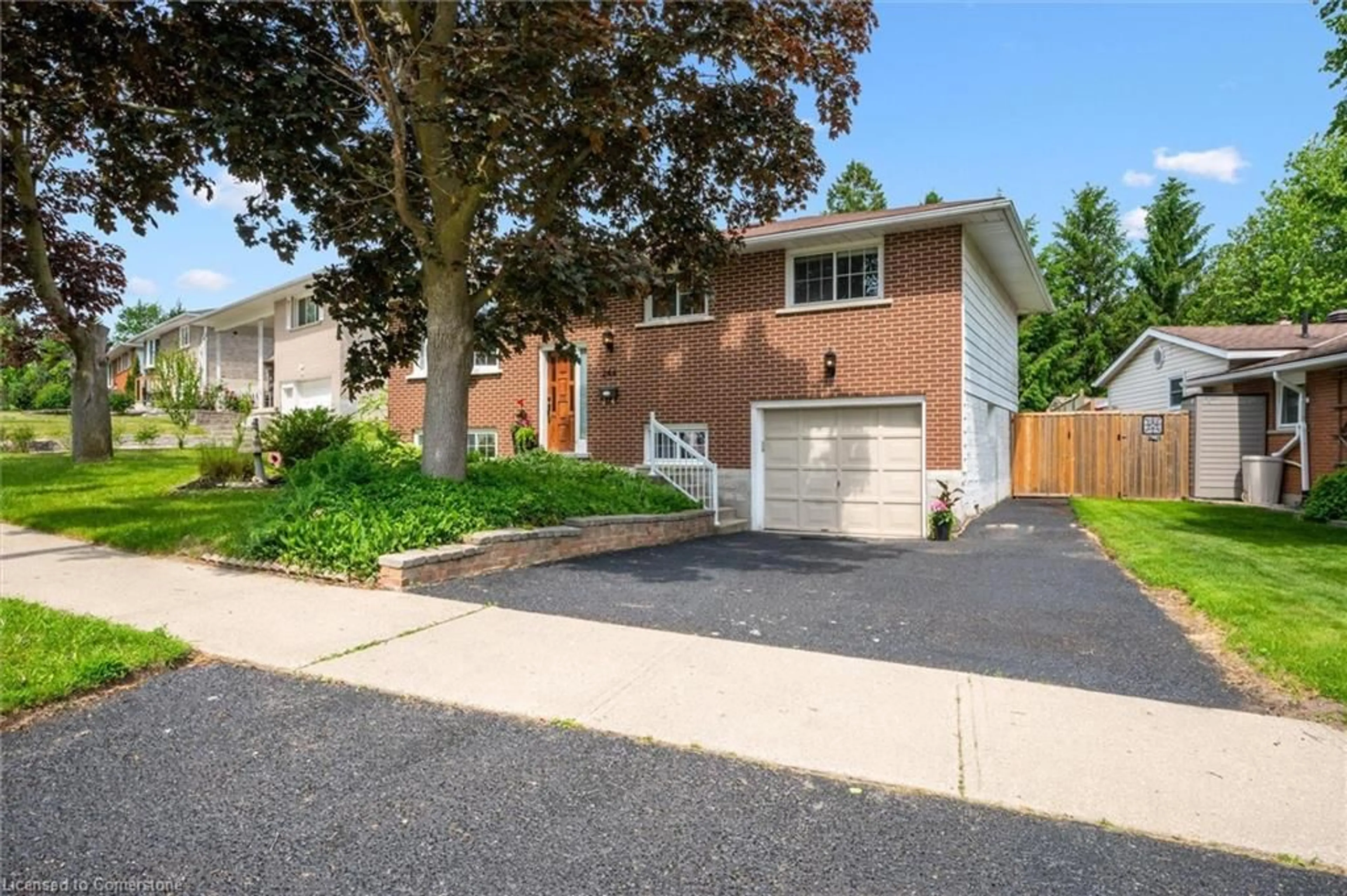Home with brick exterior material, street for 244 Westwood Dr, Kitchener Ontario N2M 2L2