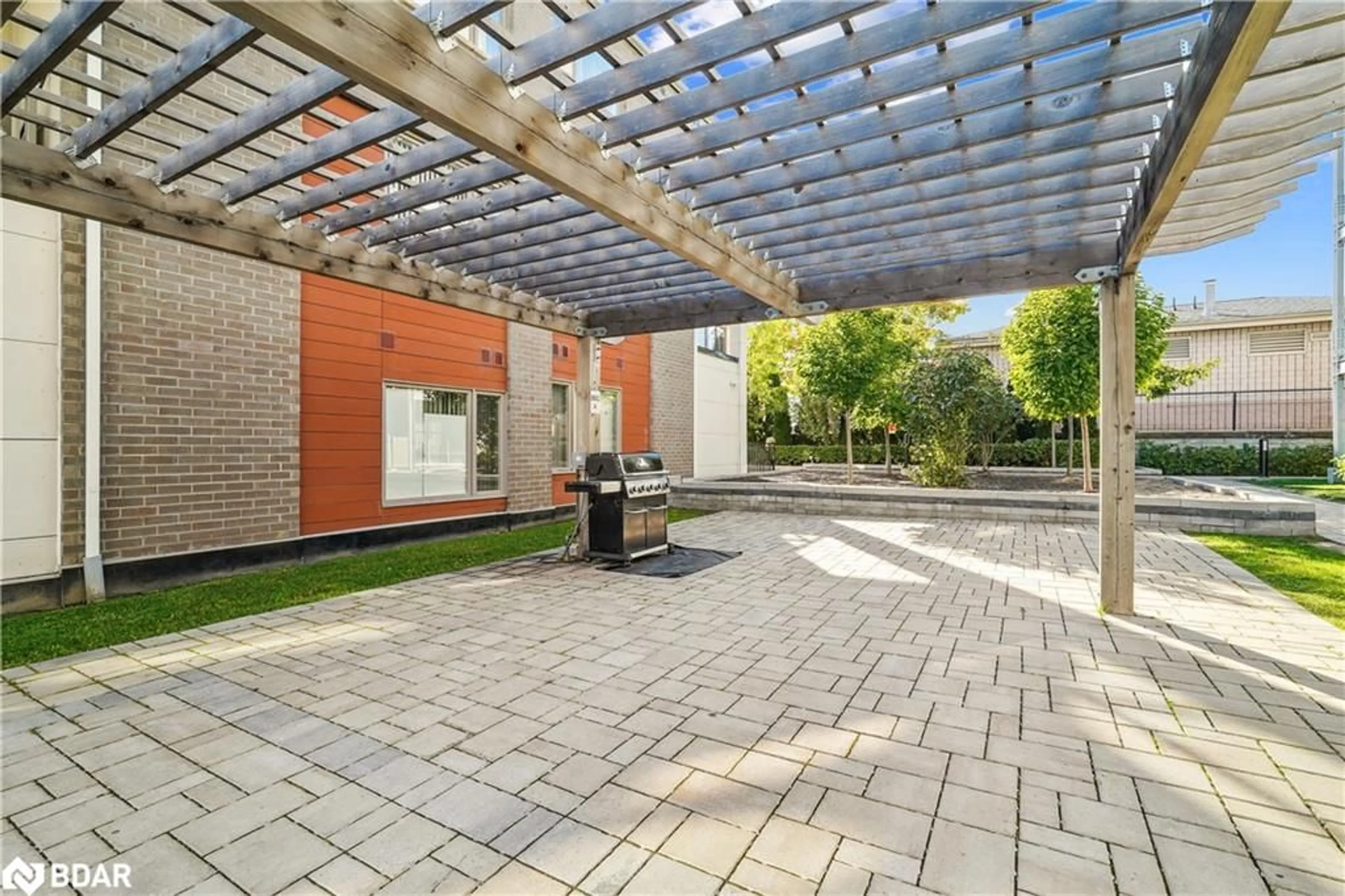 Patio, building for 5155 Sheppard Ave #410, Toronto Ontario M1B 0C8