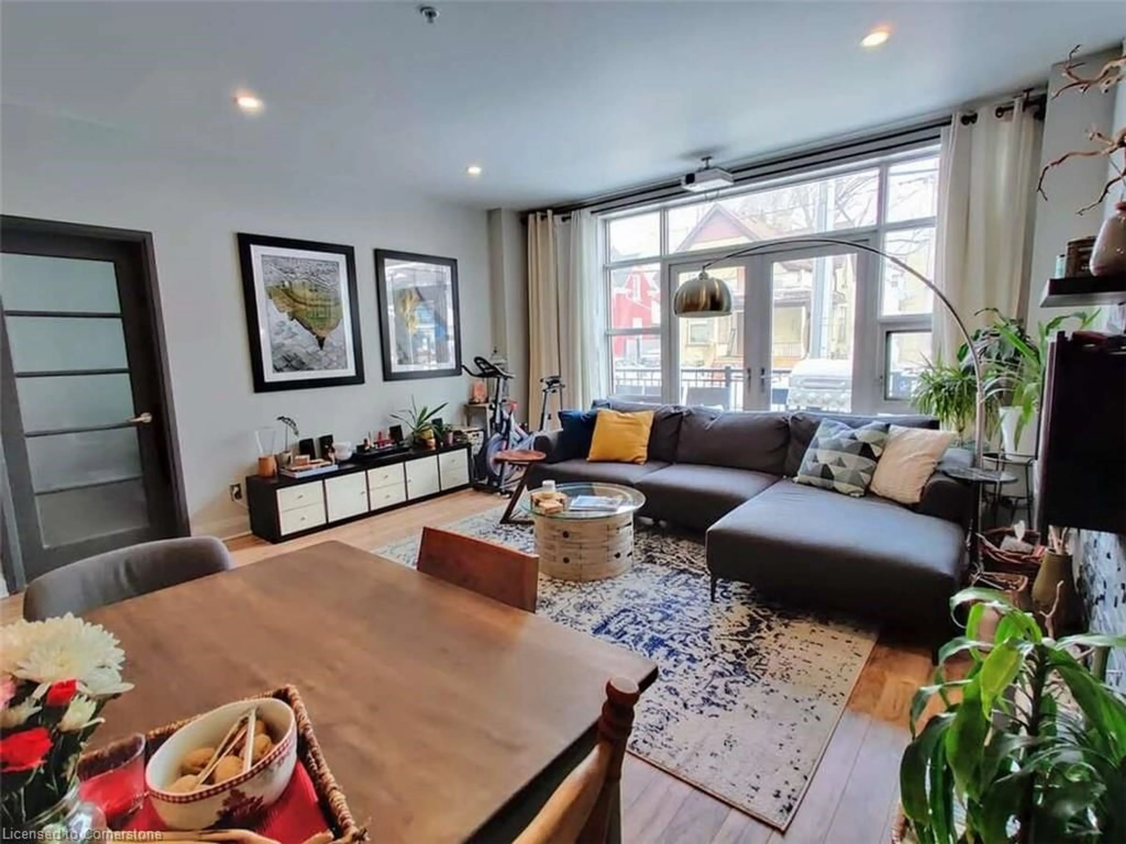 Living room with furniture, unknown for 165 Duke St #103, Kitchener Ontario N2H 6T8