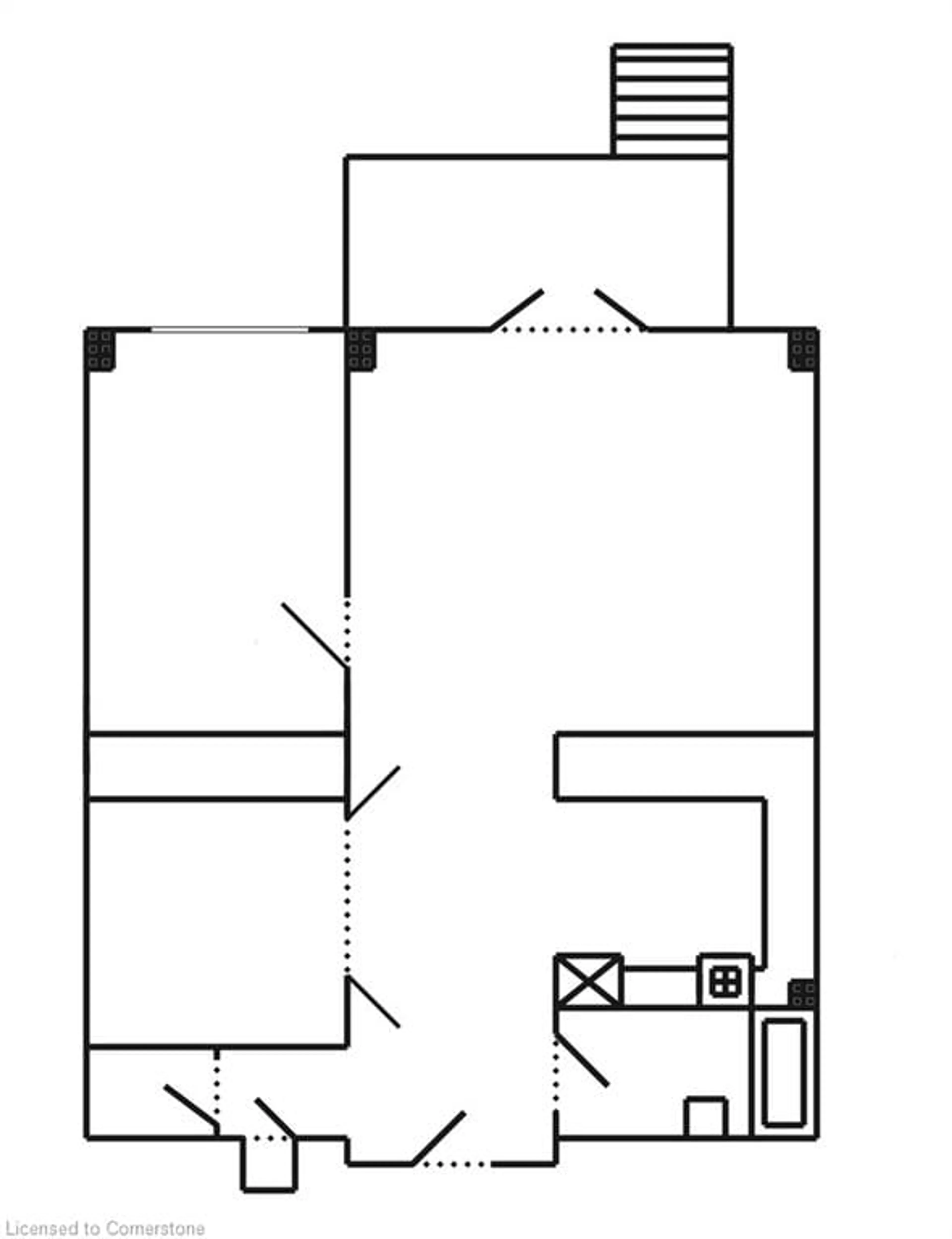 Floor plan for 165 Duke St #103, Kitchener Ontario N2H 6T8
