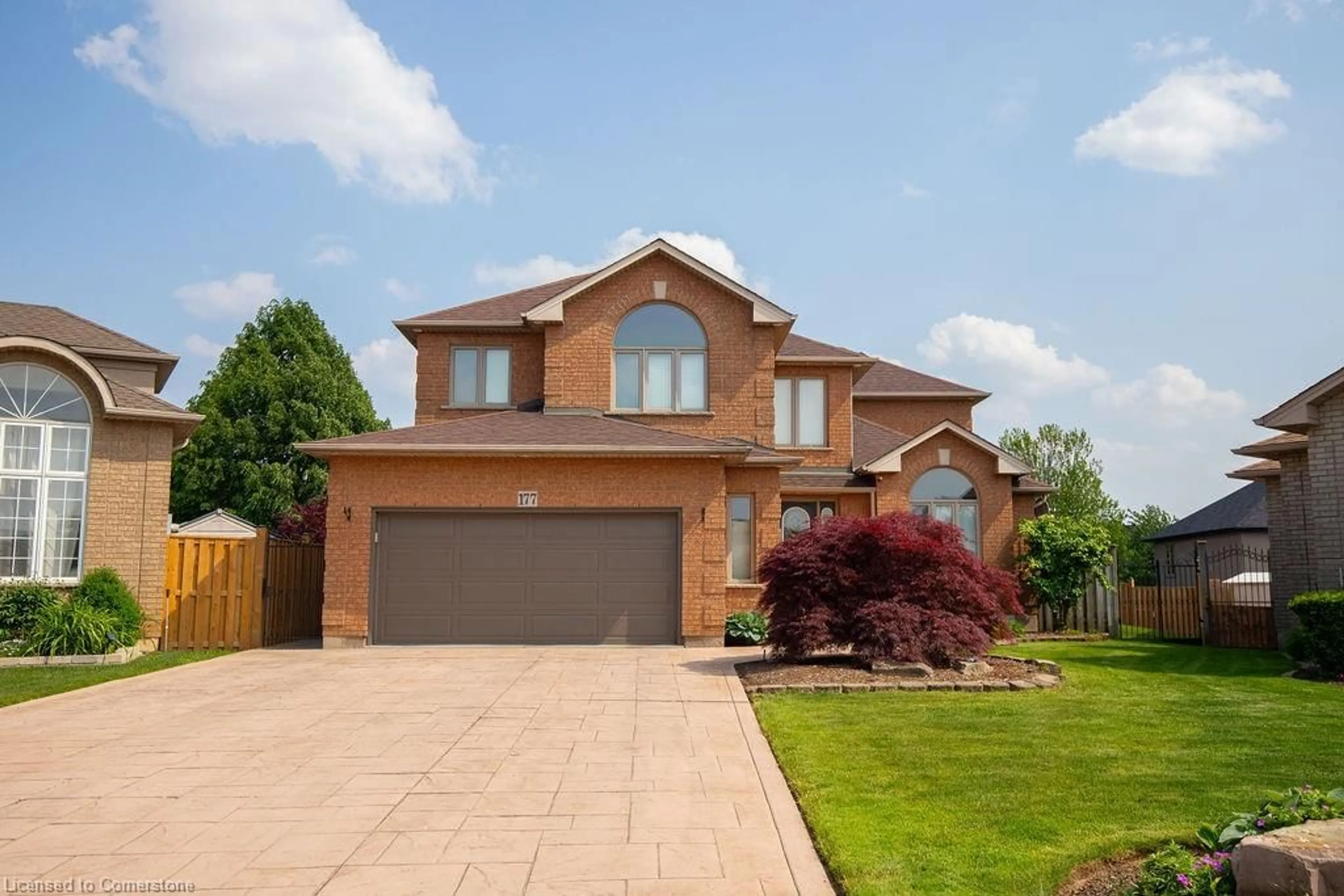 Home with brick exterior material, street for 177 Claudette Gate, Hamilton Ontario L9B 2J9