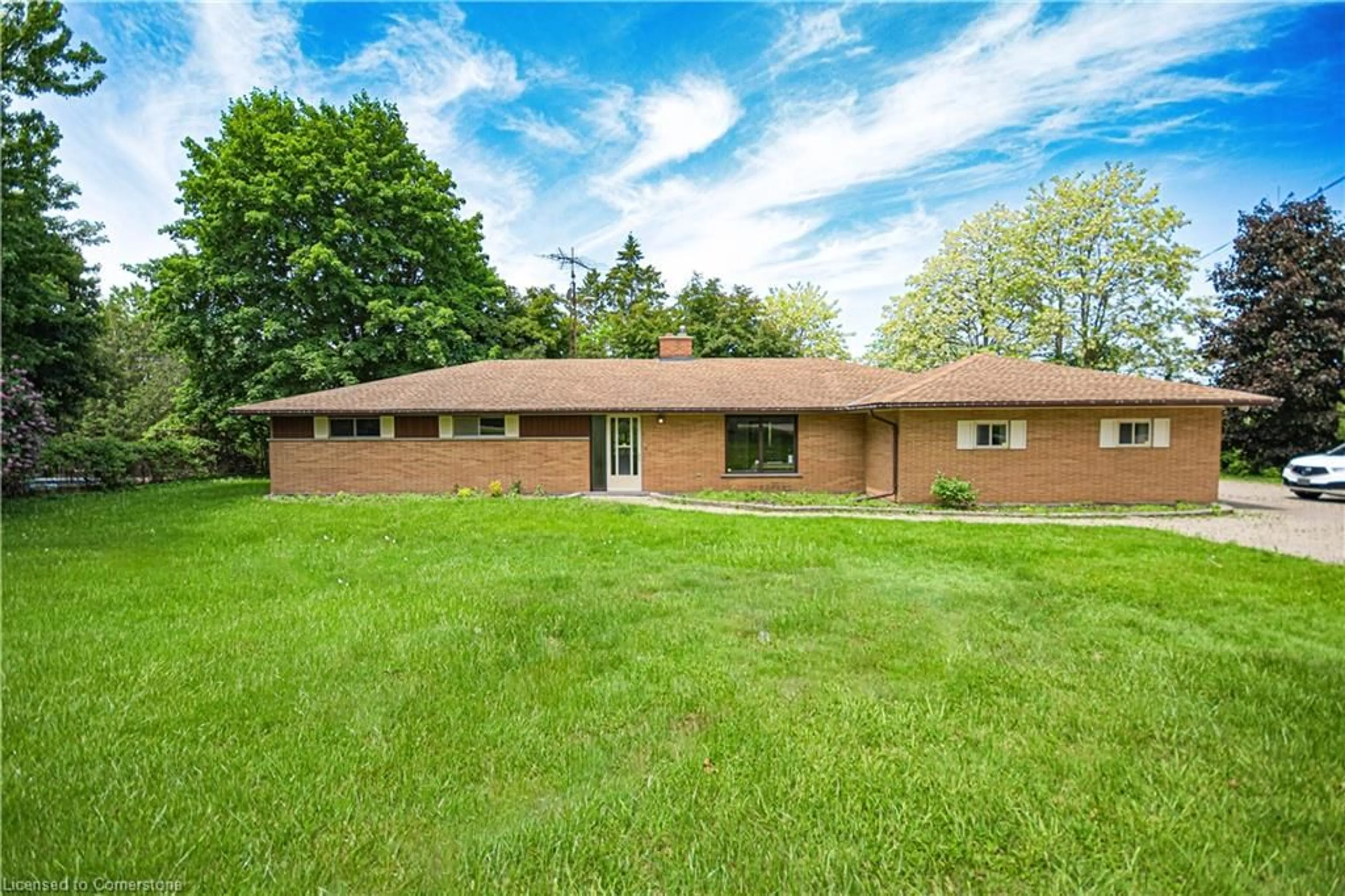 Home with brick exterior material, building for 830 Riverbank Dr, Cambridge Ontario N3H 4R6
