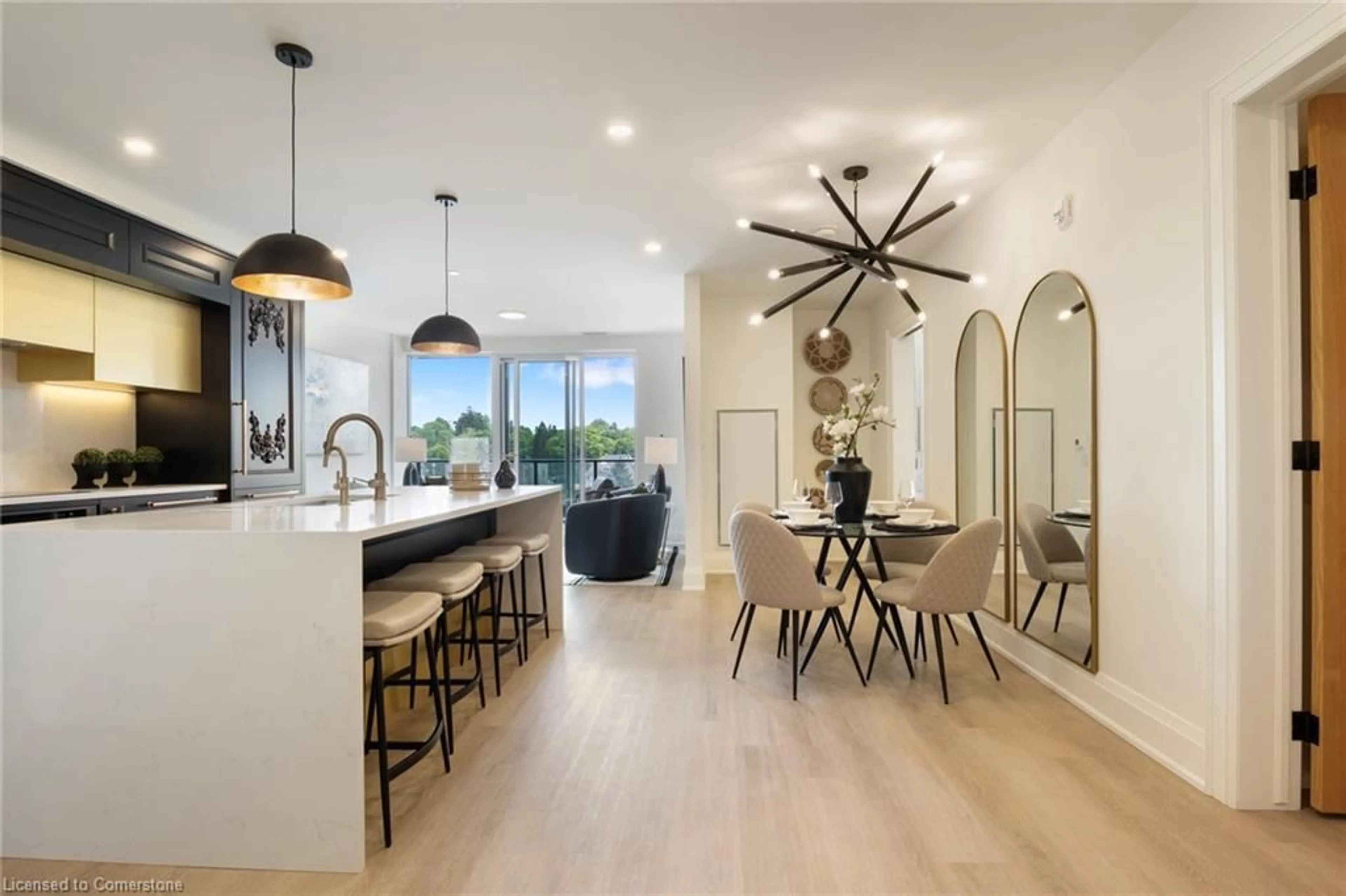 Open concept kitchen, unknown for 6523 Wellington Road 7 #425, Elora Ontario N0B 1S0