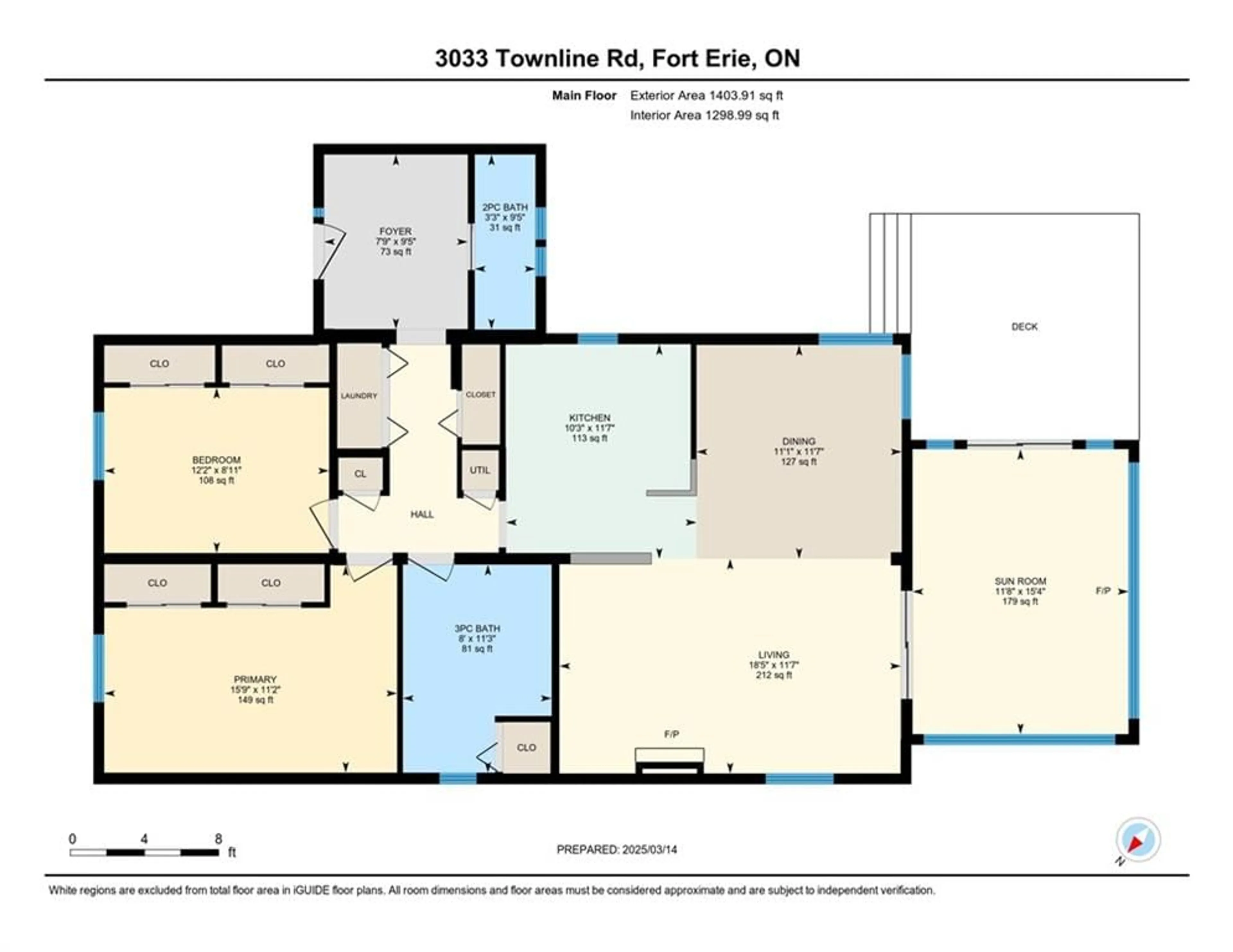Floor plan for 3033 Townline Rd #179, Stevensville Ontario L0S 1S1