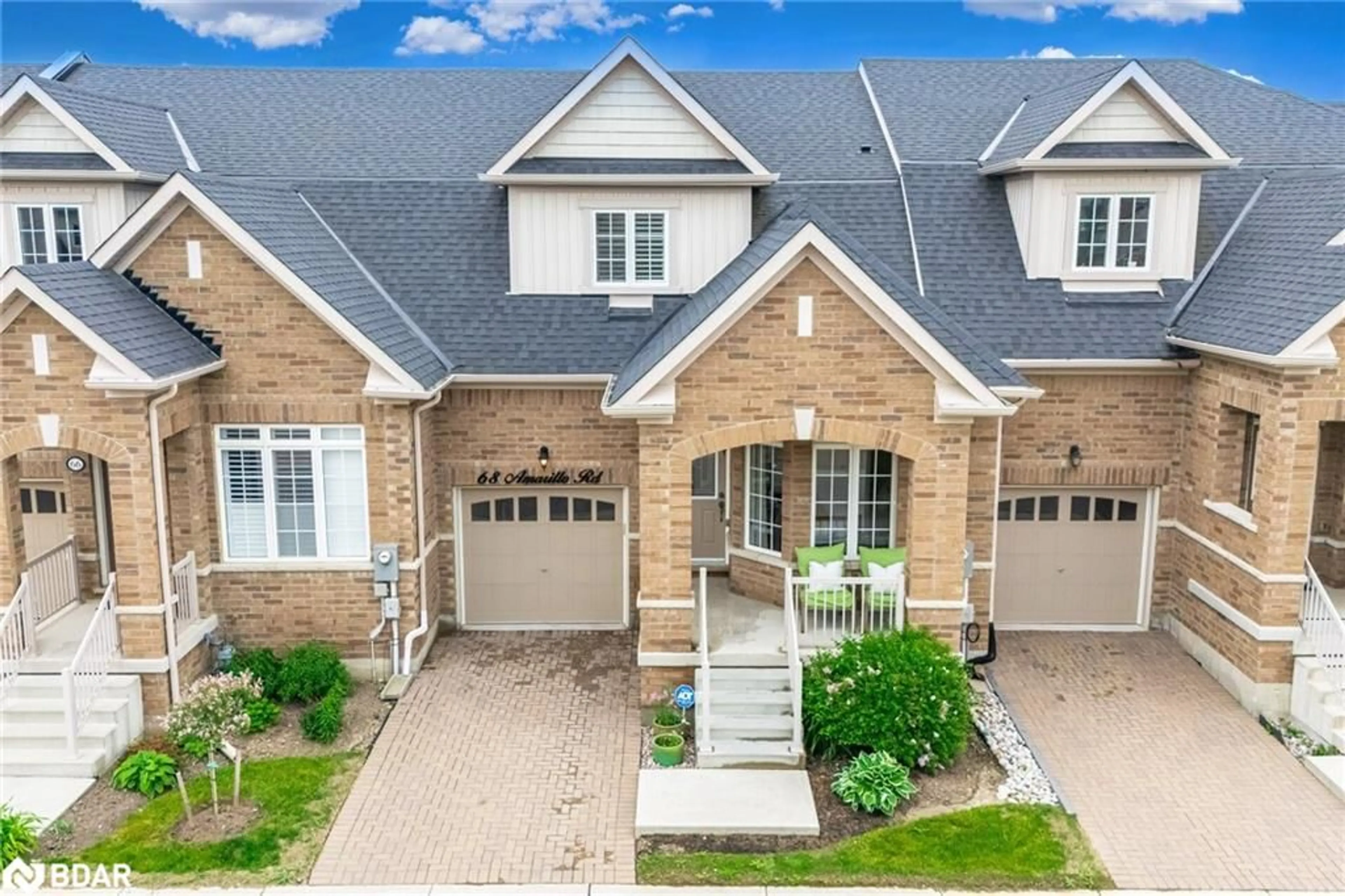 A pic from outside/outdoor area/front of a property/back of a property/a pic from drone, street for 68 Amarillo Rd, Brampton Ontario L6R 4A5