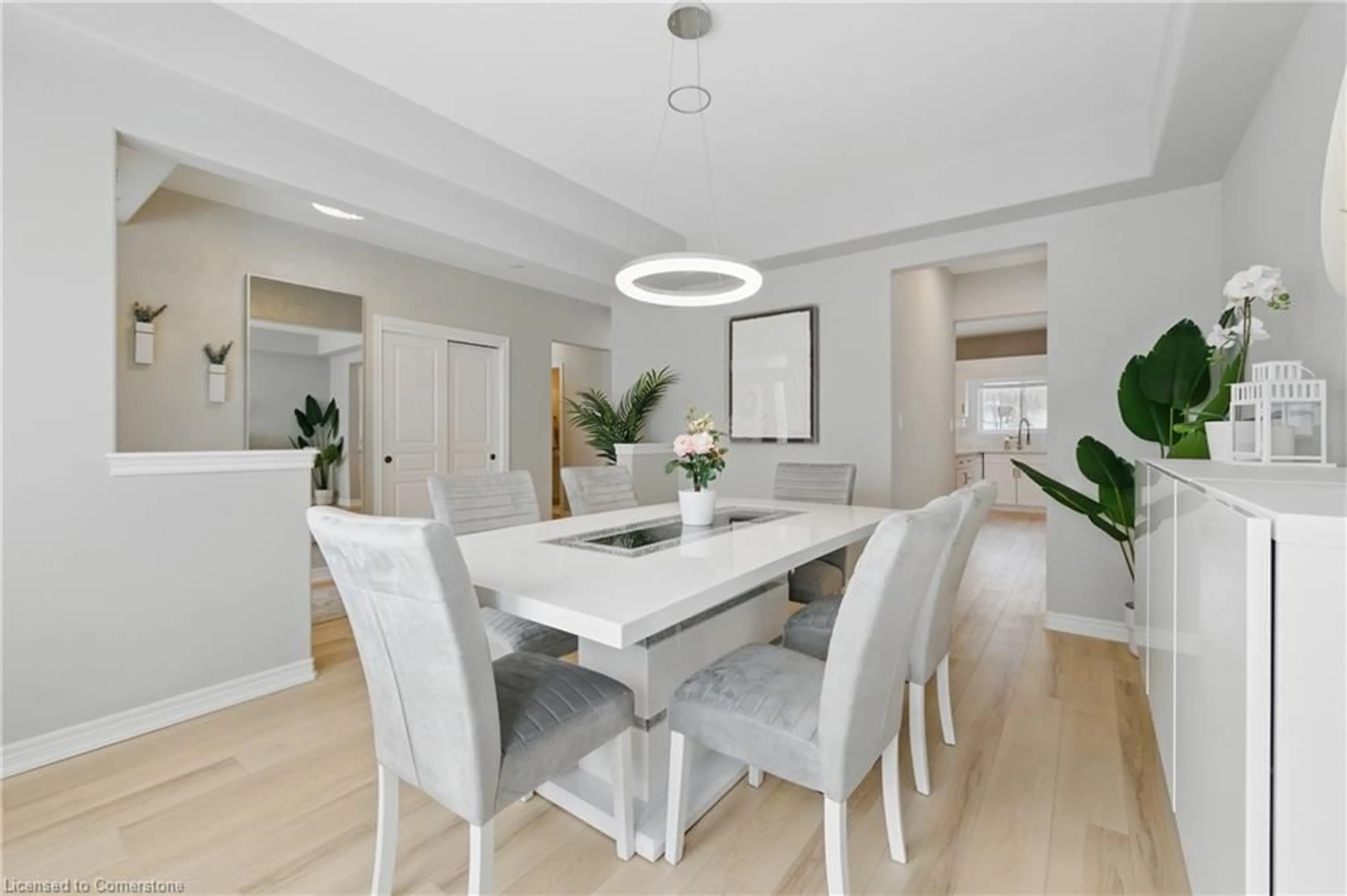 Dining room, ceramic/tile floor for 4040 Bush Cres, Beamsville Ontario L0R 1B7