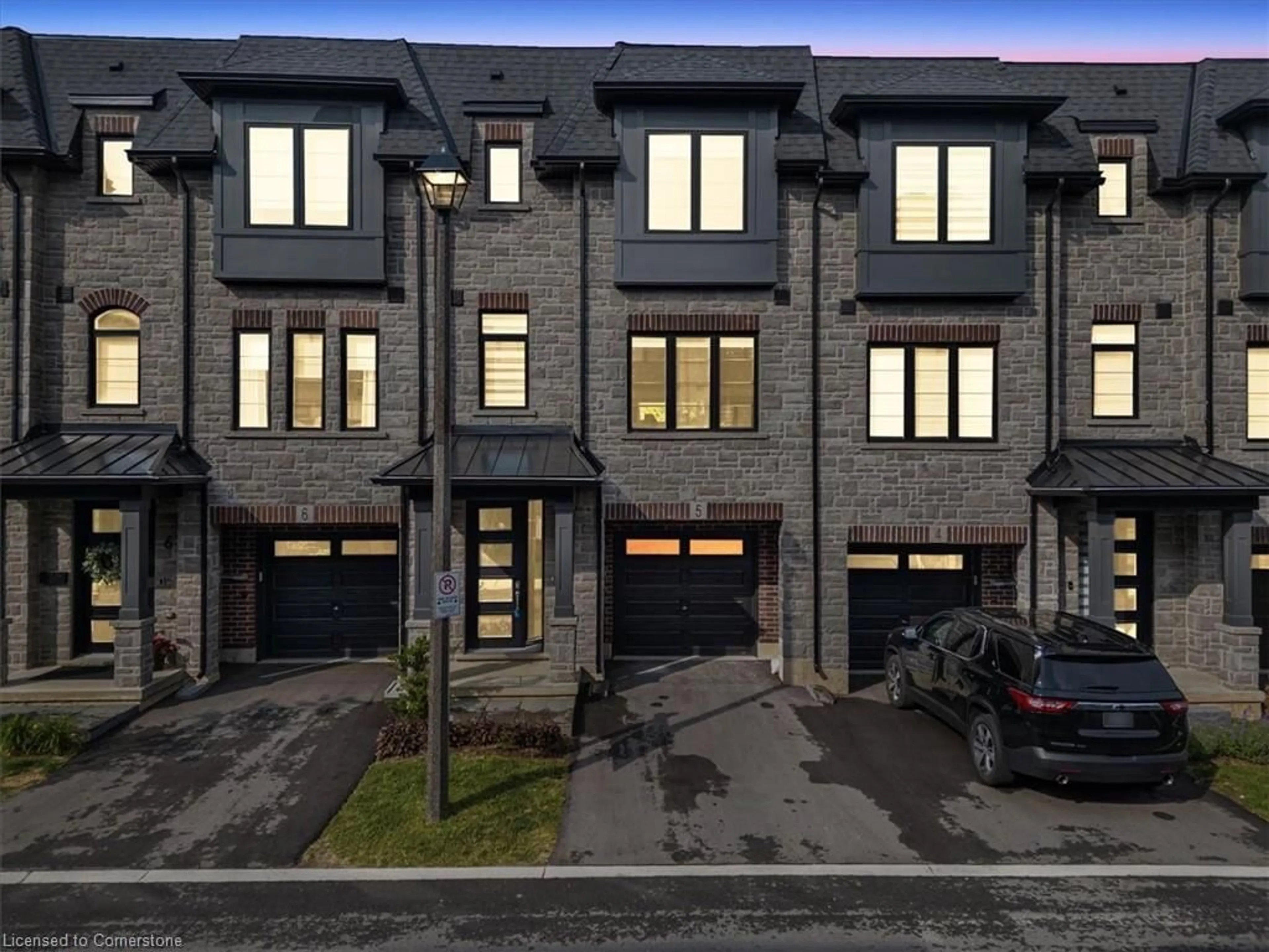 Home with brick exterior material, street for 187 Wilson St #5, Ancaster Ontario L9G 0J3