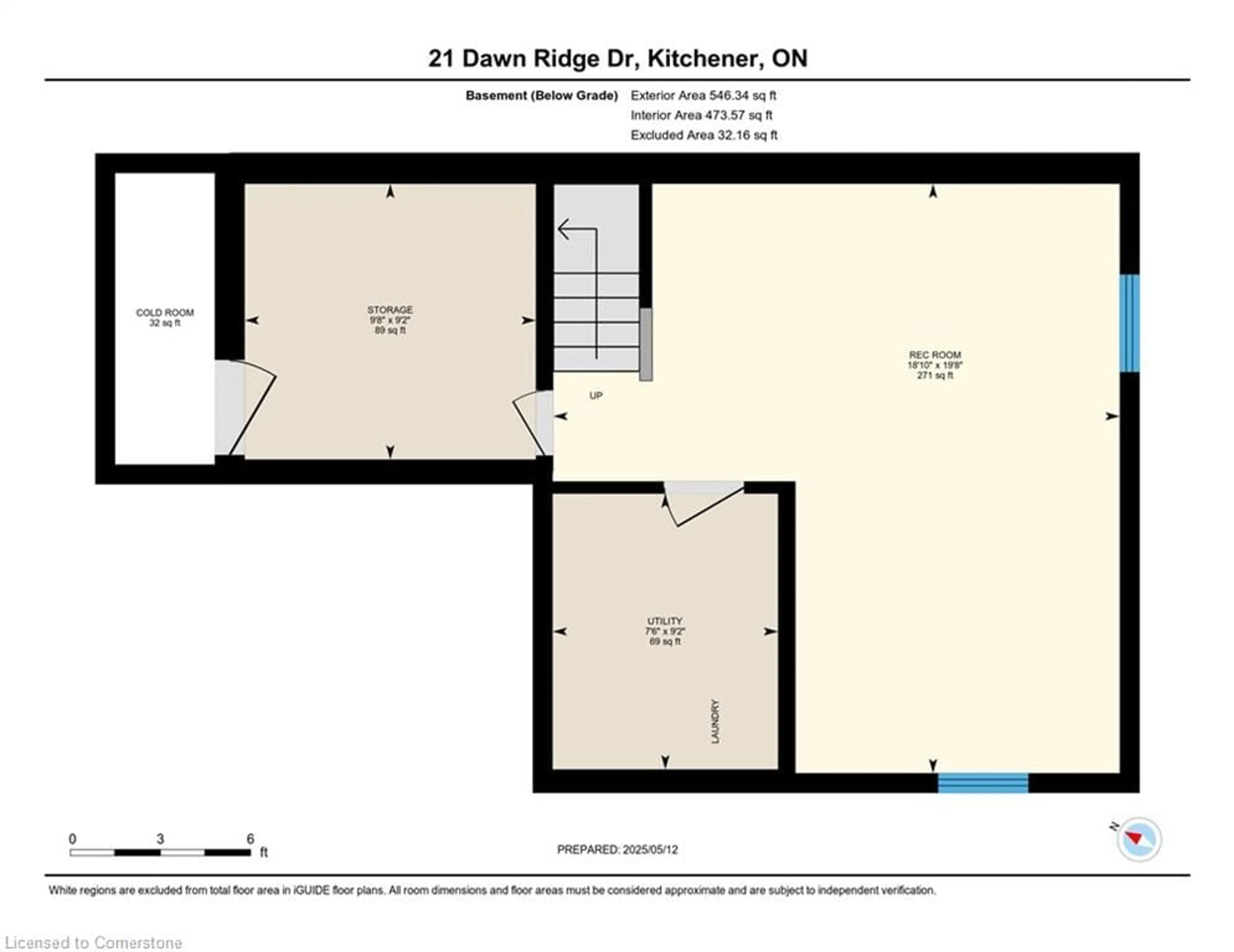 Floor plan for 21 Dawn Ridge Dr, Kitchener Ontario N2N 3J7