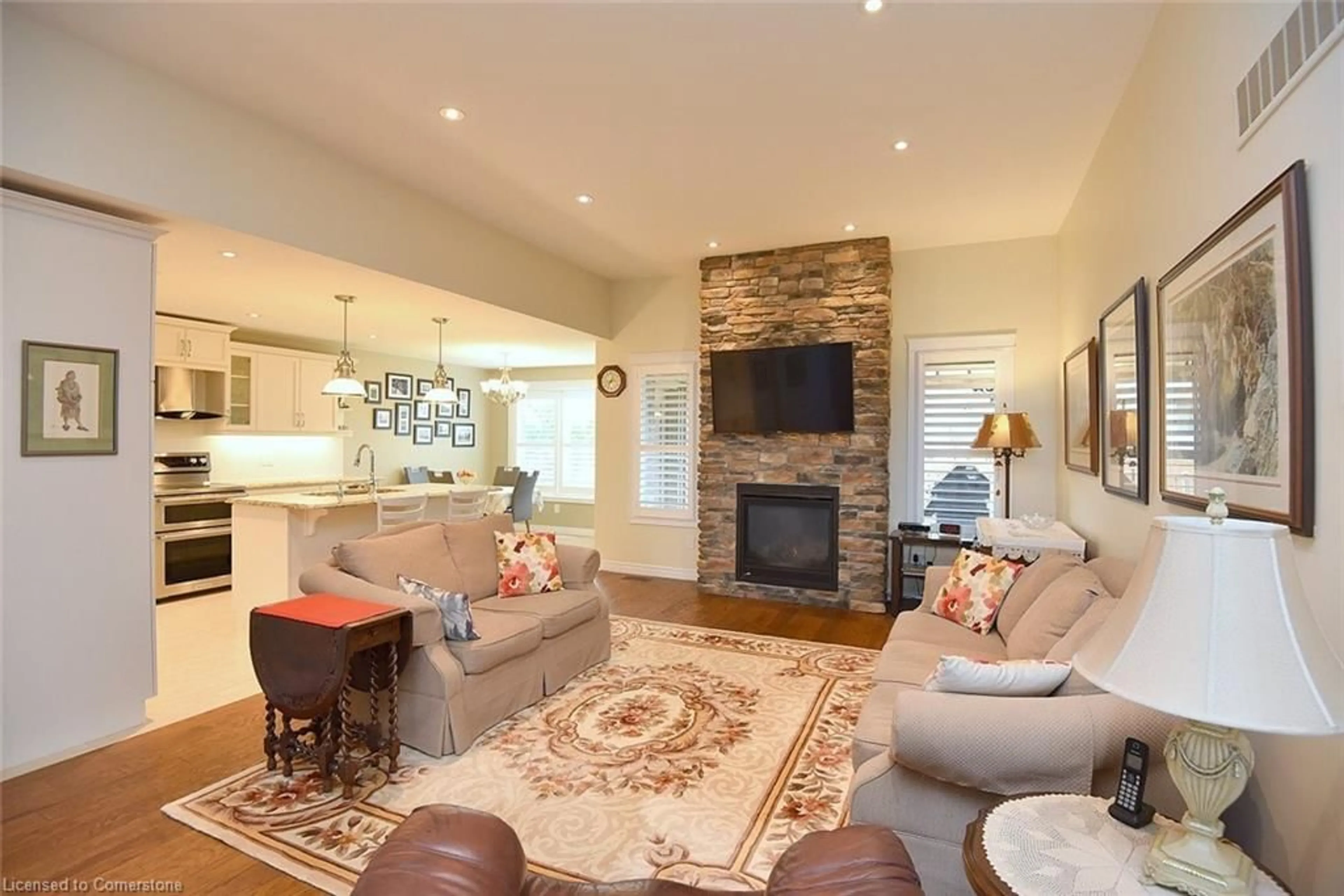 Living room with furniture, unknown for 37 Patten Dr, St. George Ontario N0E 1N0