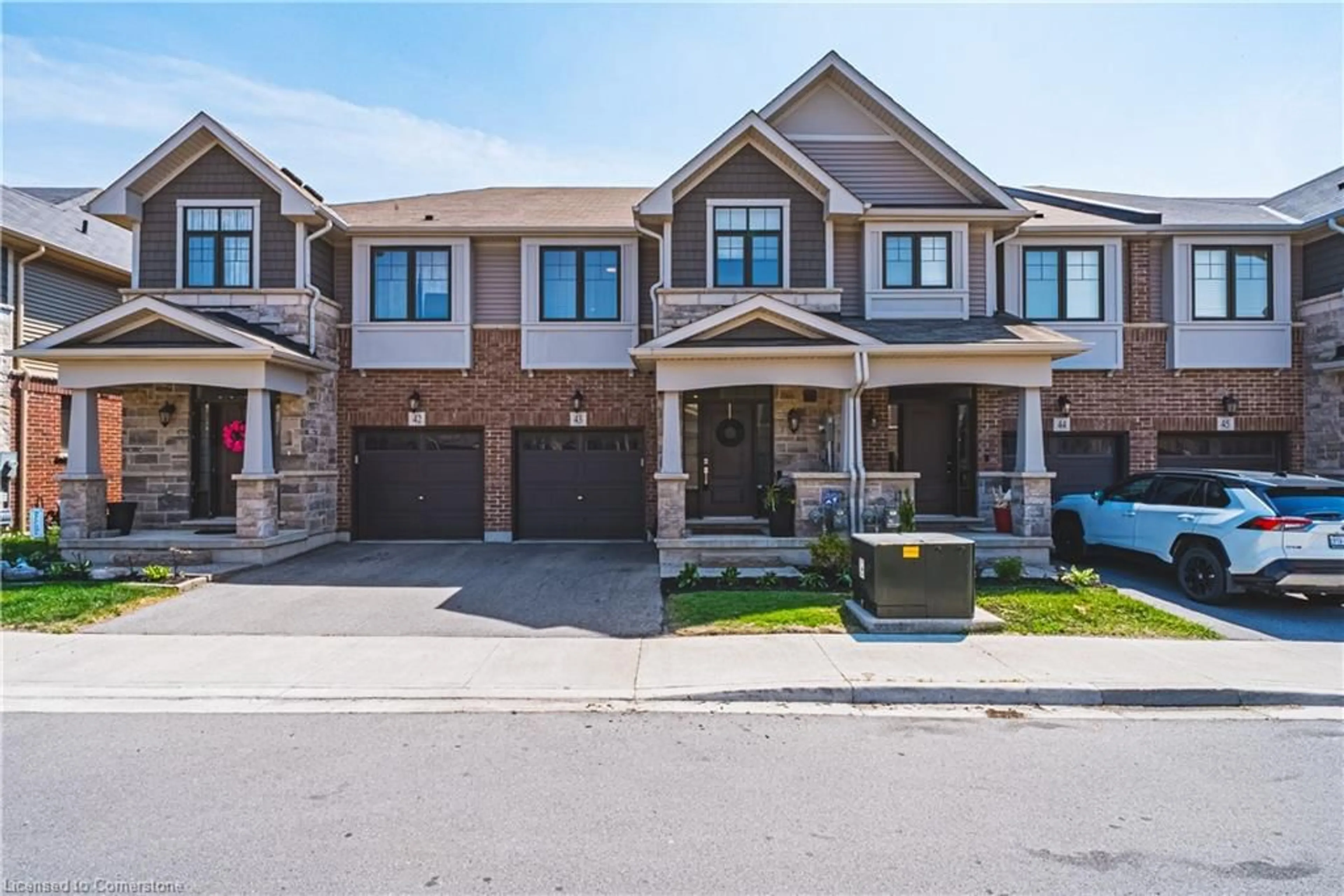 Home with brick exterior material, street for 1890 Rymal Rd #43, Stoney Creek Ontario L0R 1P0