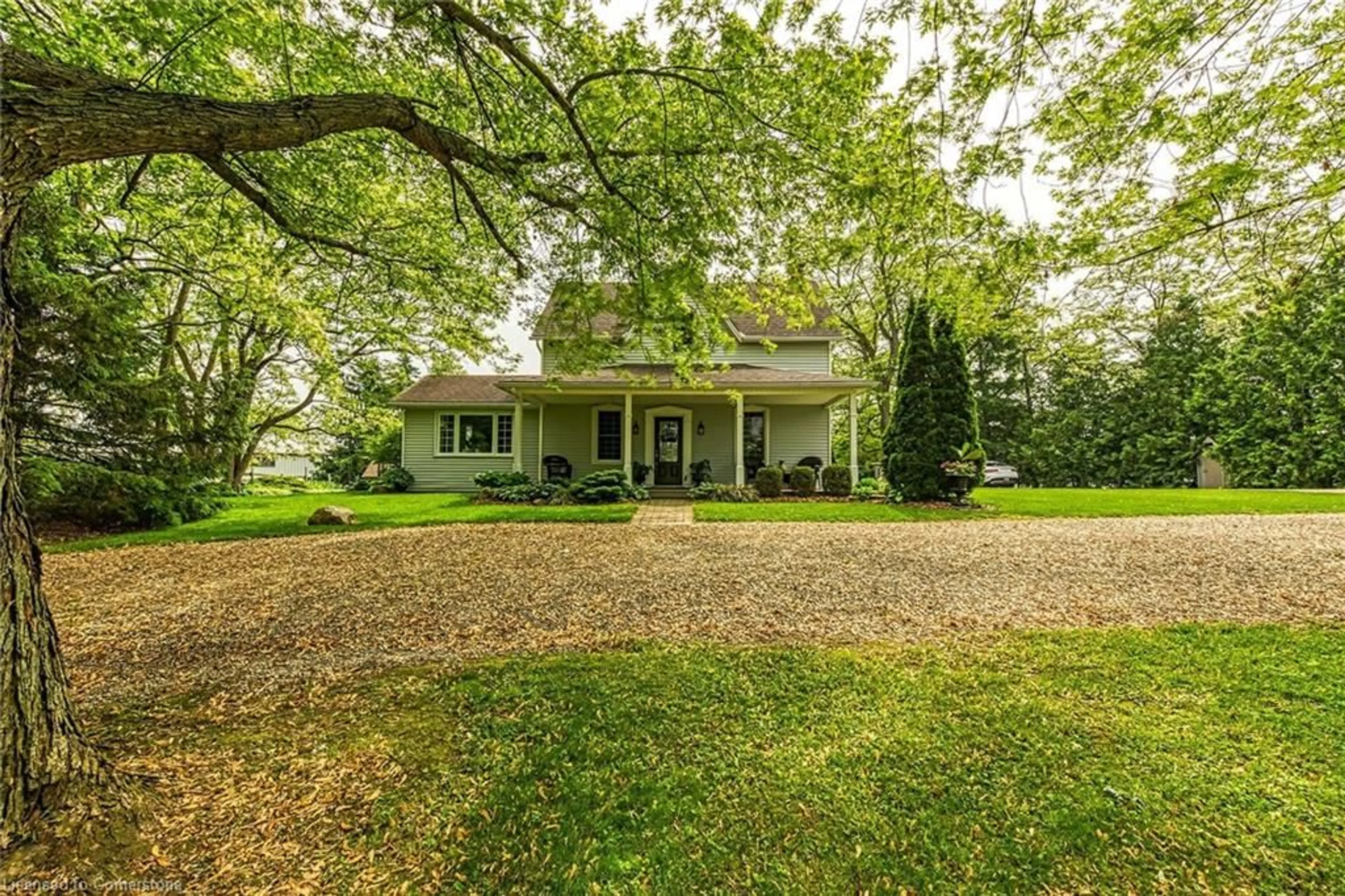 A pic from outside/outdoor area/front of a property/back of a property/a pic from drone, unknown for 281 Big Creek Rd, Caledonia Ontario N3W 2G9