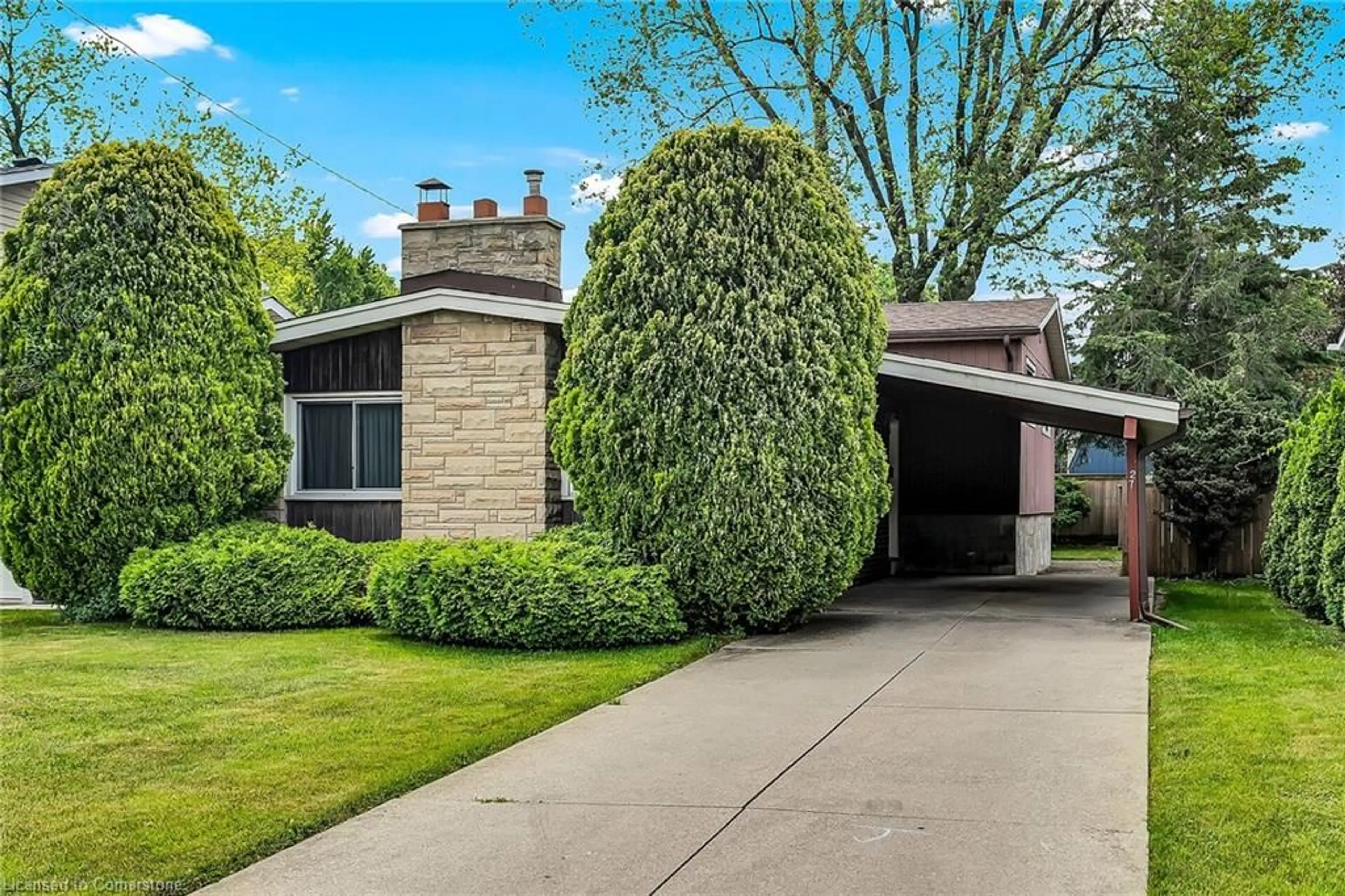Home with brick exterior material, street for 27 San Fernando Dr, Hamilton Ontario L9C 2C1