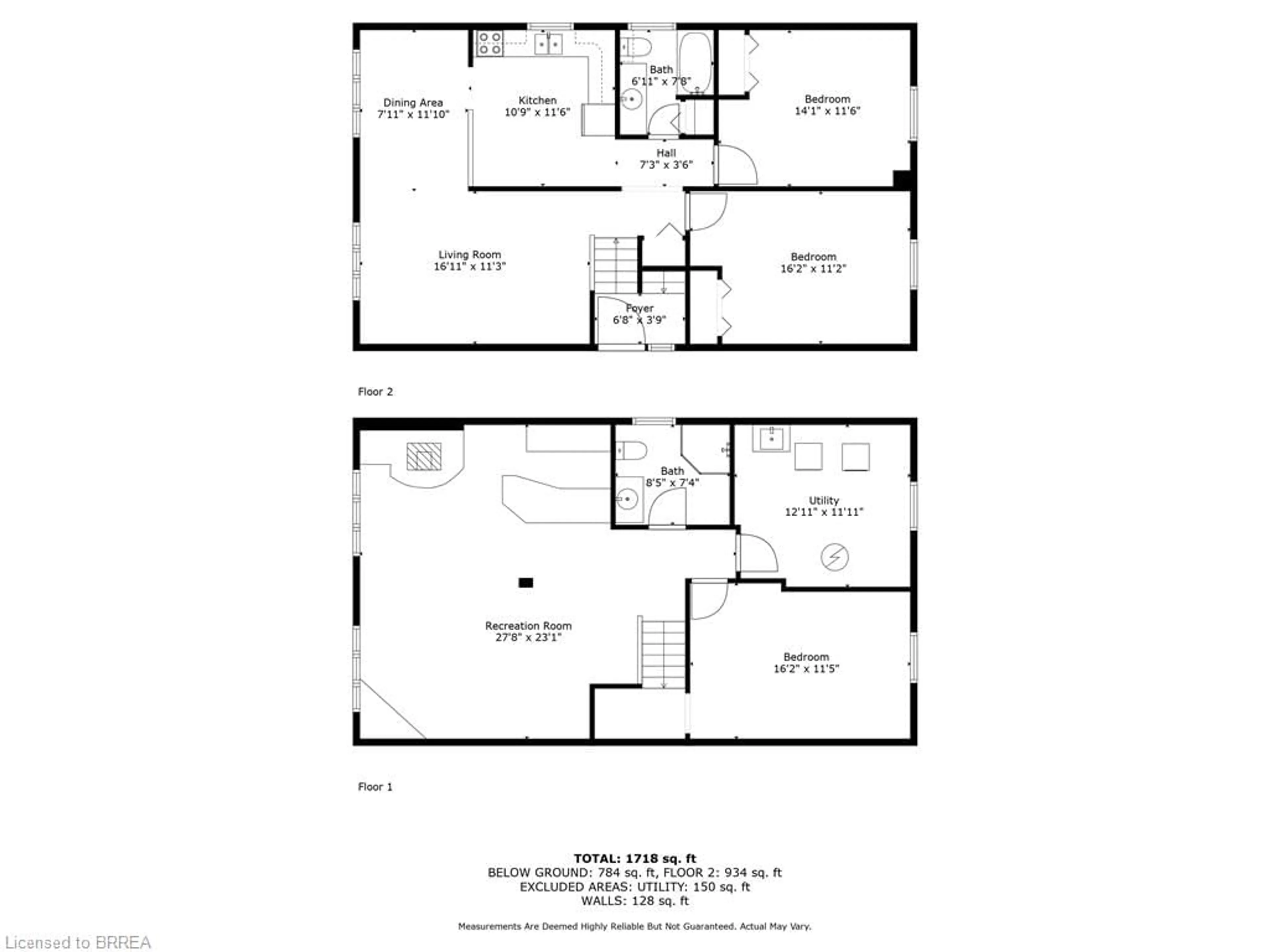 Floor plan for 31 Osijek Cres, Brantford Ontario N3P 1Z4