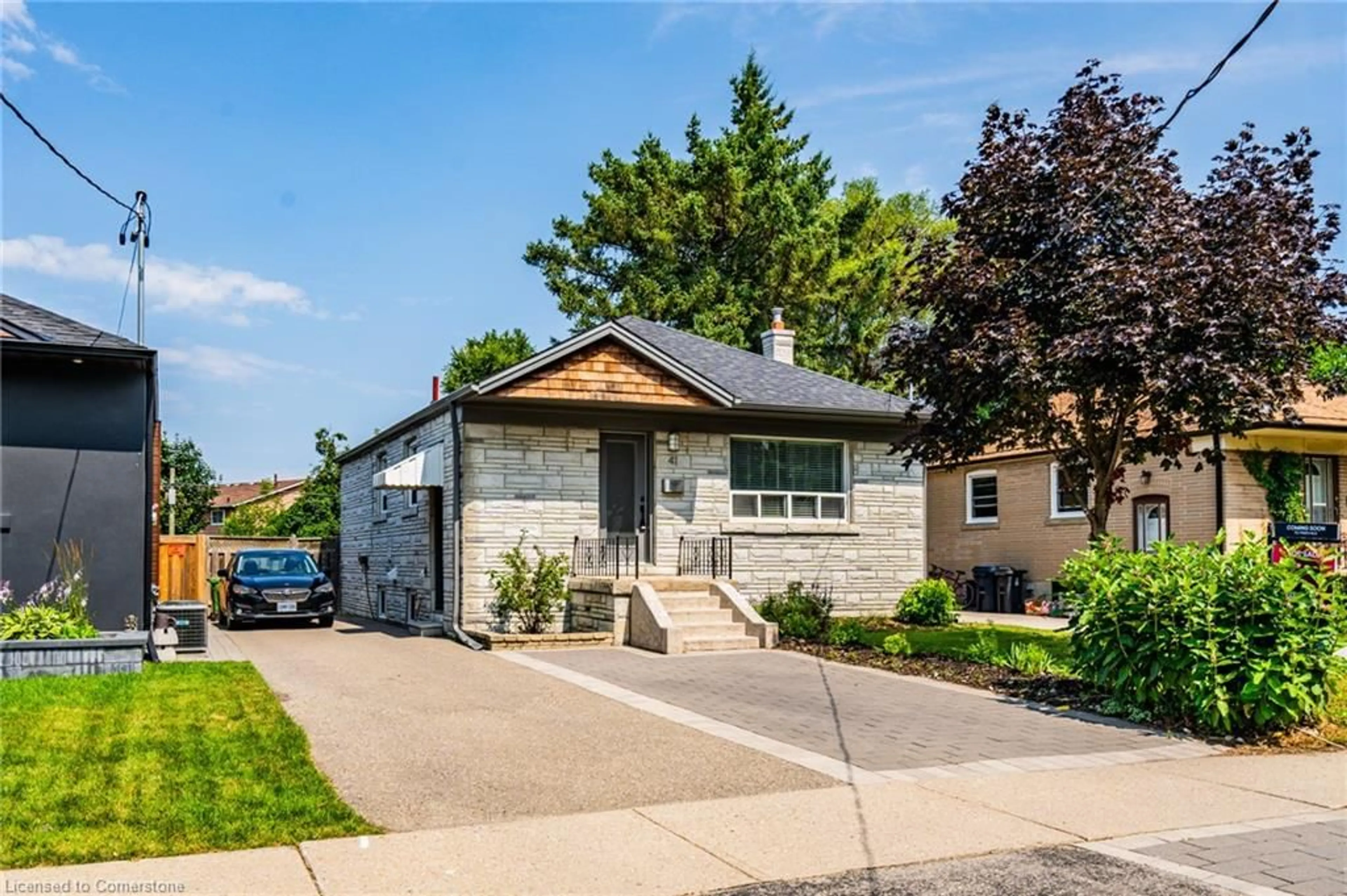 Home with brick exterior material, street for 41 Treeview Dr, Toronto Ontario M8W 4C1
