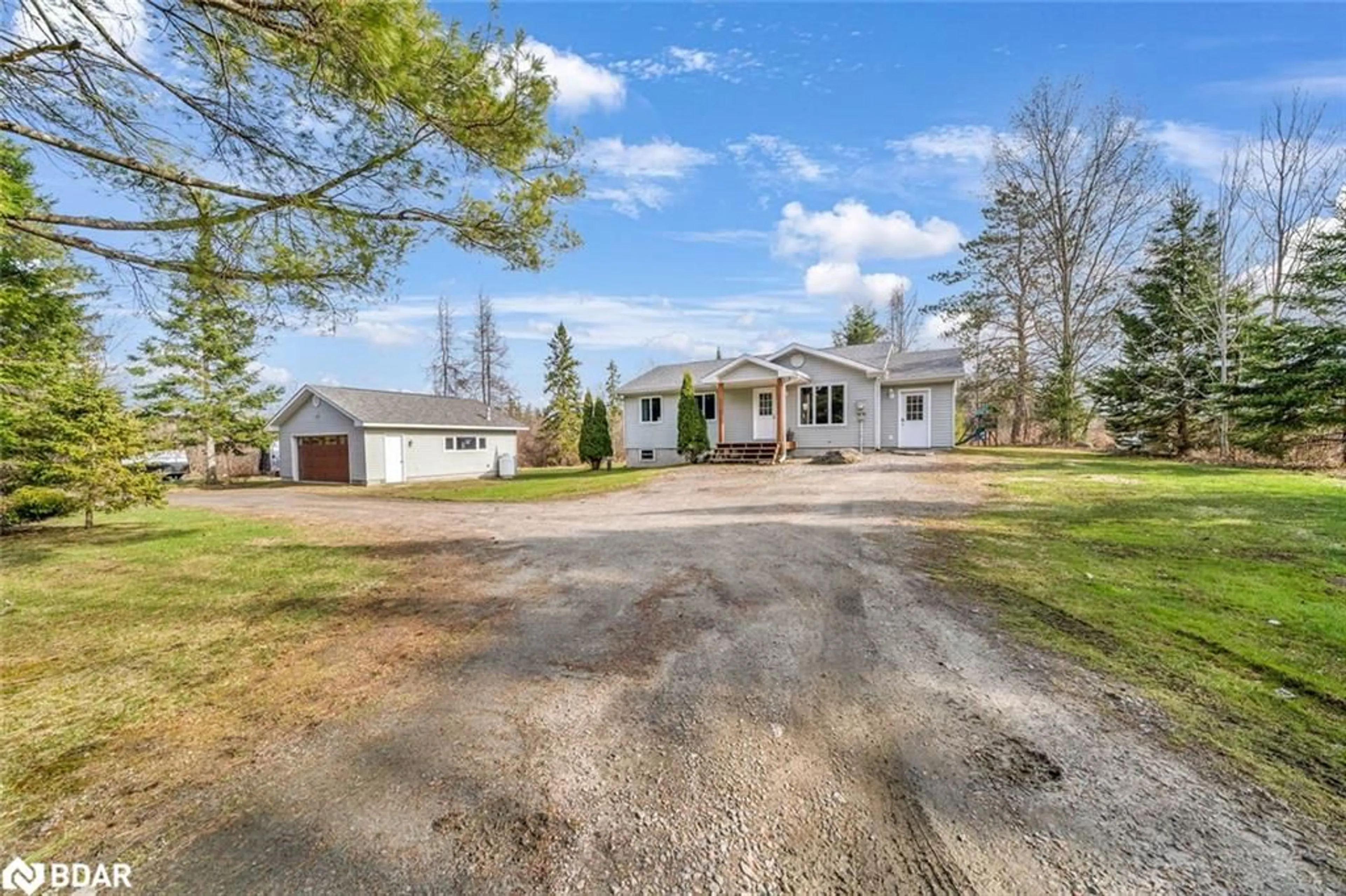 A pic from outside/outdoor area/front of a property/back of a property/a pic from drone, street for 115 Mccans Rd, Seguin Ontario P0C 1J0